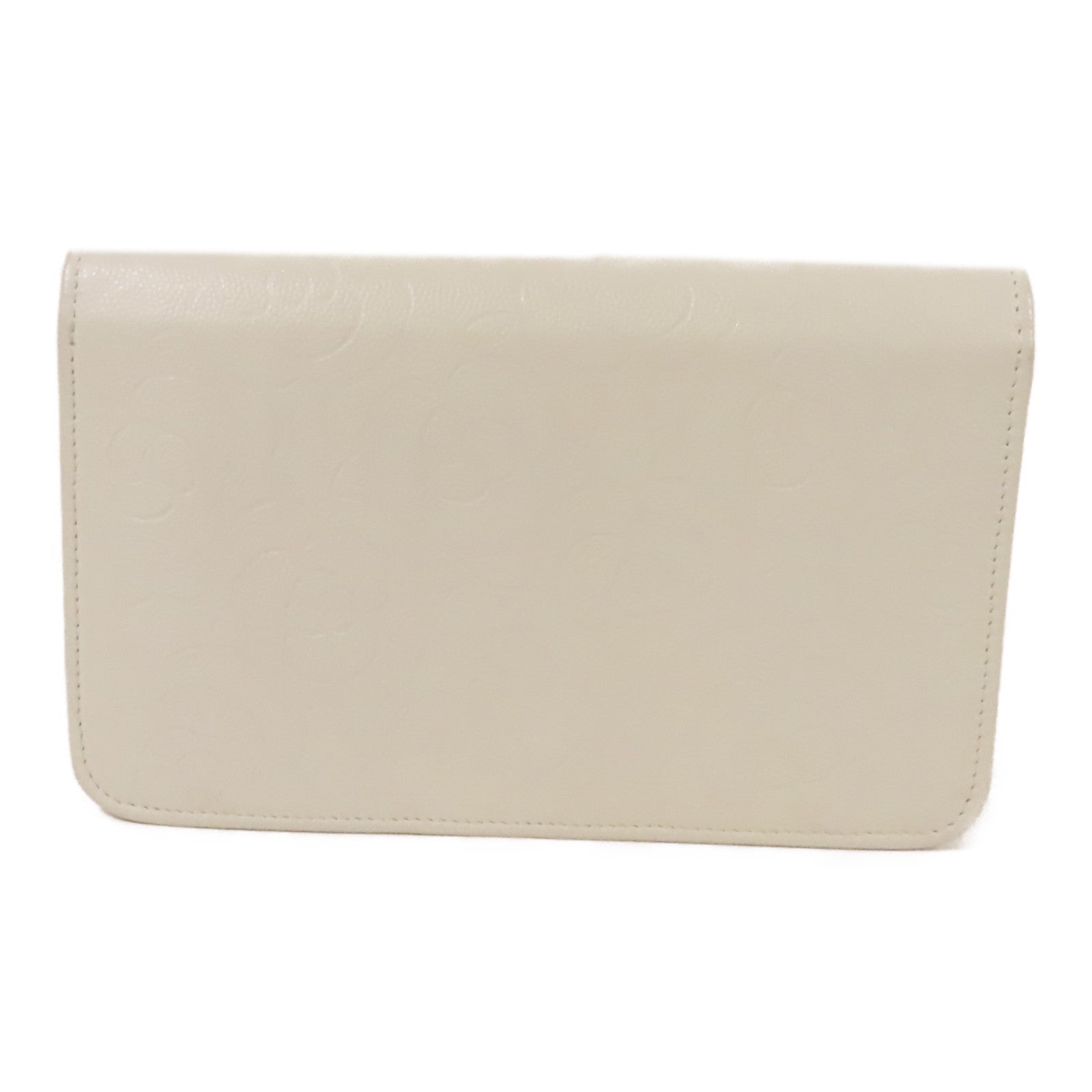 CHANEL 牛皮皮革WOC Wallet On Chain金扣鏈帶肩背袋