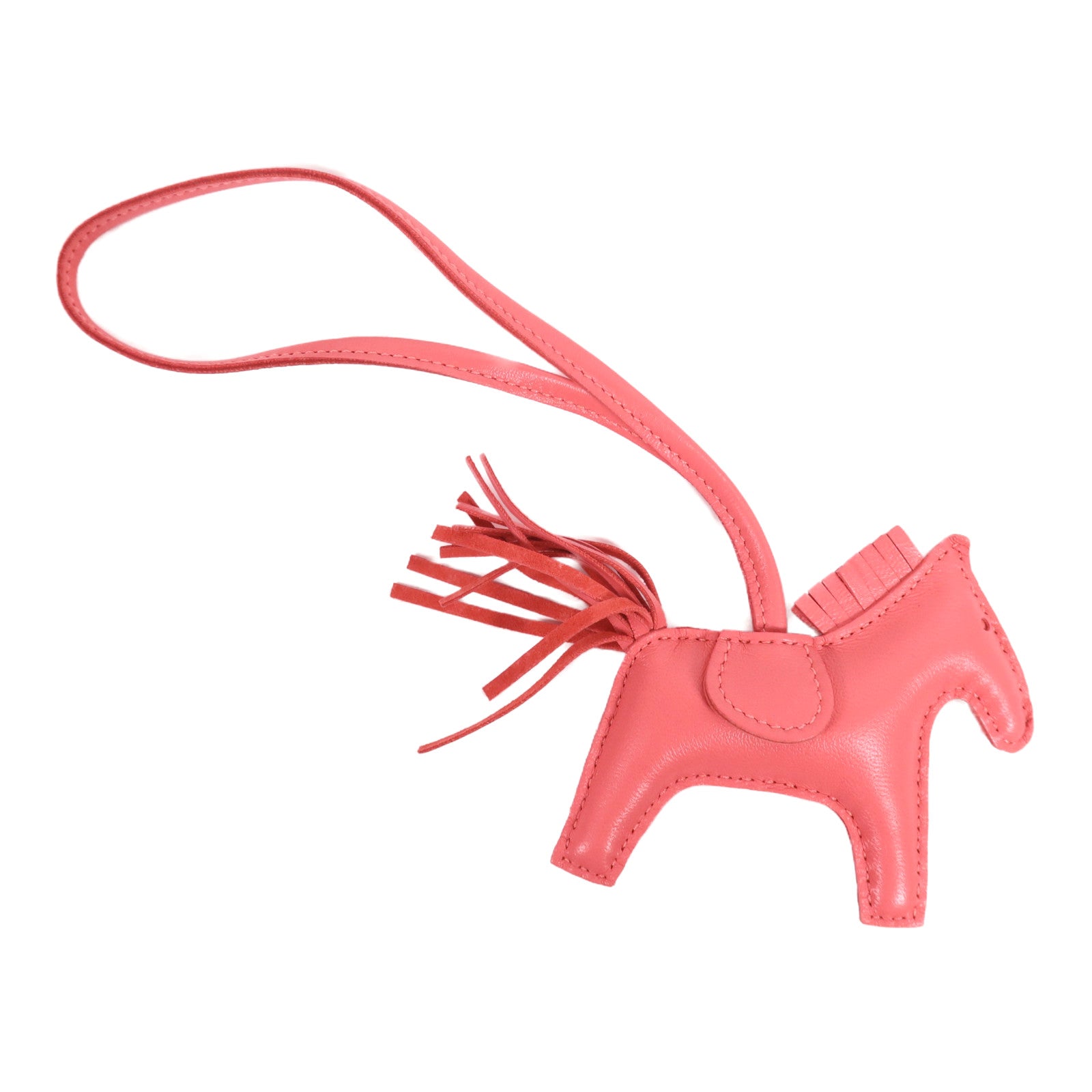 HERMES Milo皮革Rodeo PM掛飾