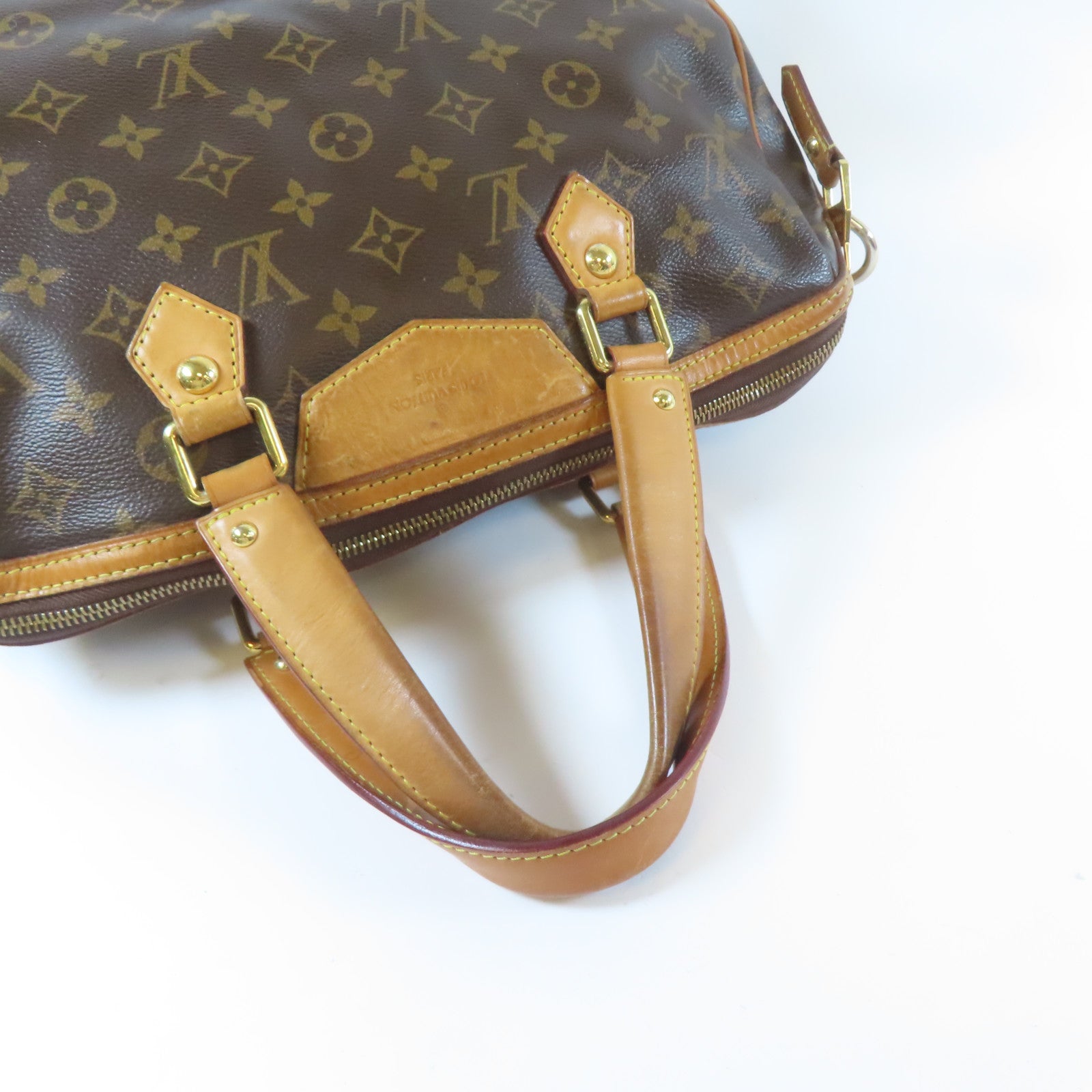 LOUIS VUITTON 【激減優惠】Monogram Retiro PM金扣手挽肩背兩用袋啡色