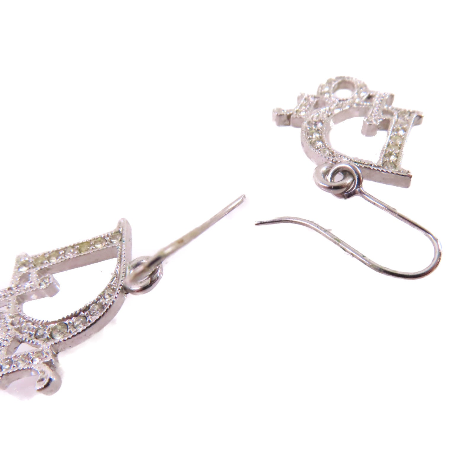 Dior 金屬/水鑽CD Earrings耳環