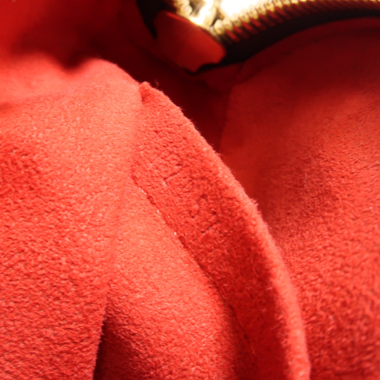 LOUIS VUITTON Damier Trevi金扣手挽肩背兩用袋棕色