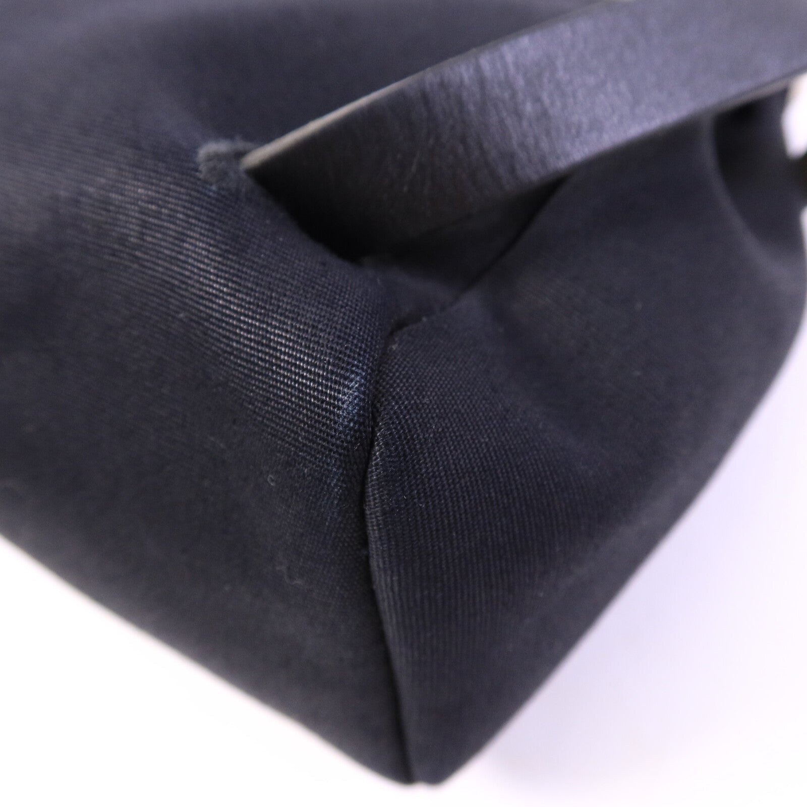 HERMES 帆布/皮革Herbag Backpack背包Navy