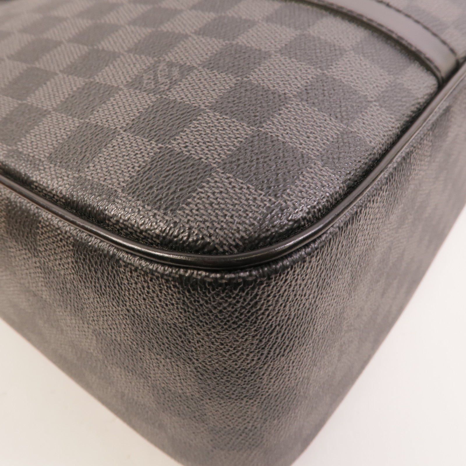 LOUIS VUITTON Damier Graphite Jorn手挽肩背兩用袋