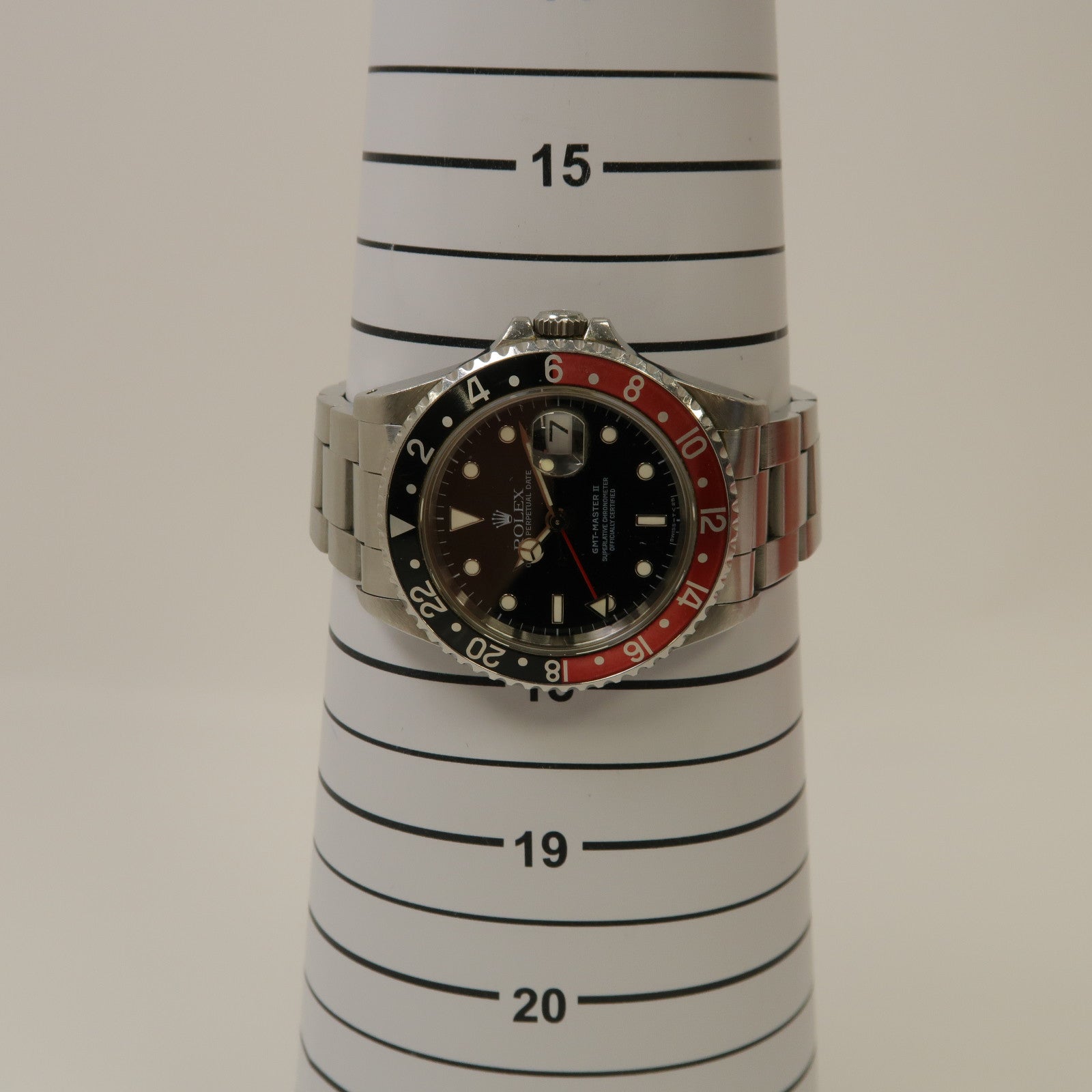 ROLEX GMT Master II Coke不鏽鋼自動機芯手錶黑色