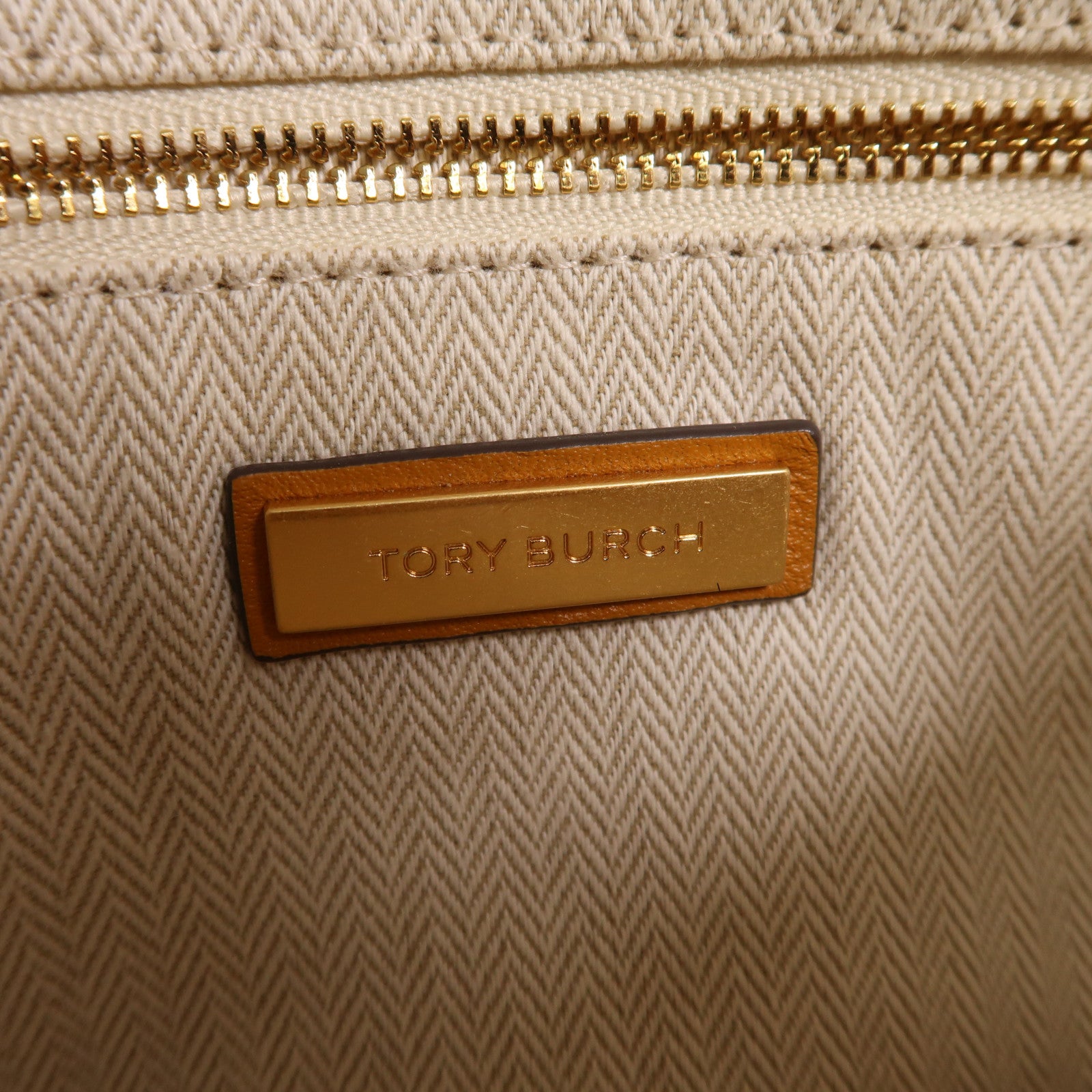 Tory Burch 牛皮皮革Chain Shoulder金扣鏈帶肩背袋