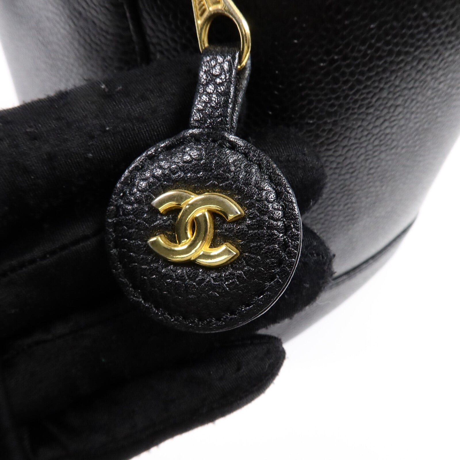 CHANEL 牛皮皮革Vintage Vanity Case手挽袋