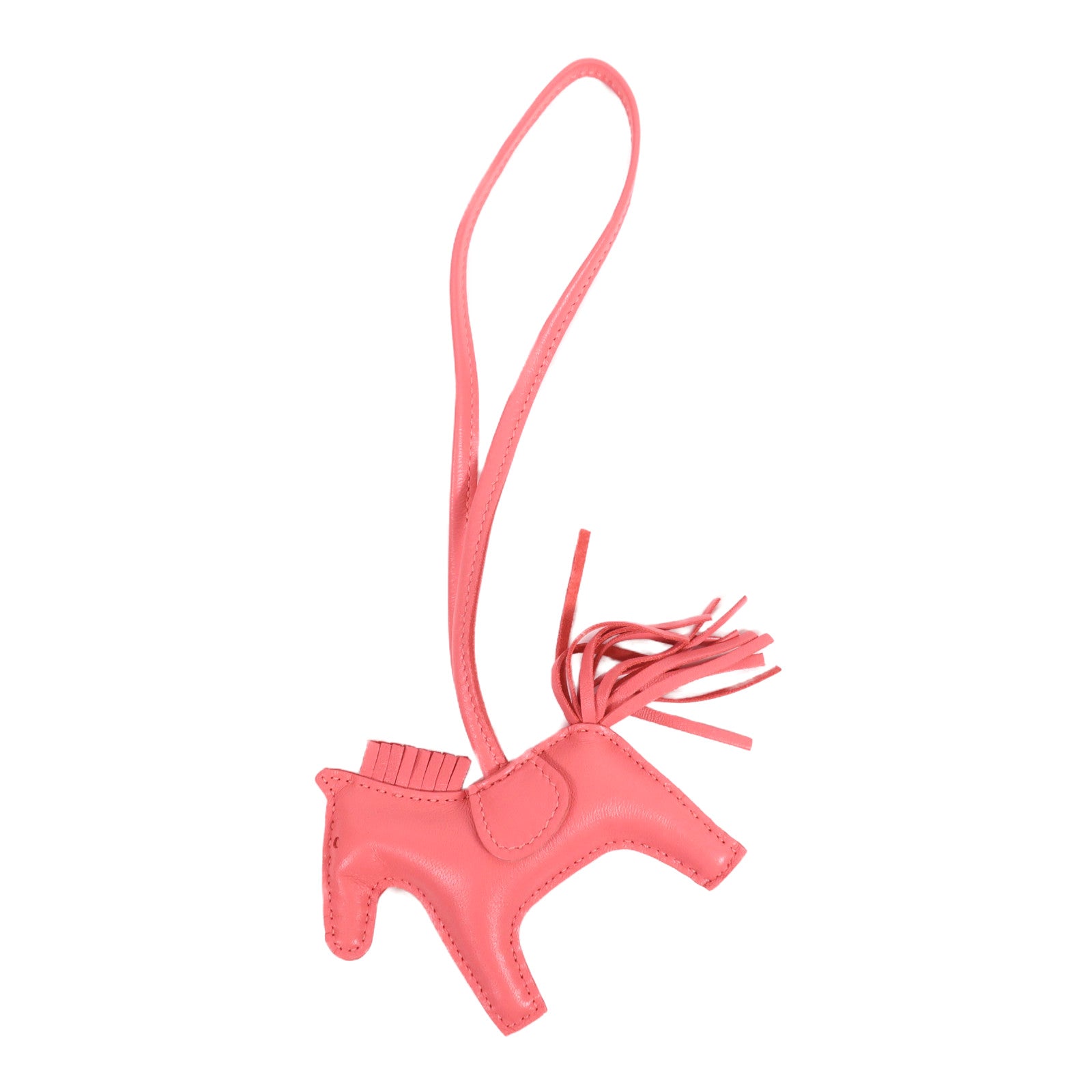 HERMES Milo皮革Rodeo PM掛飾