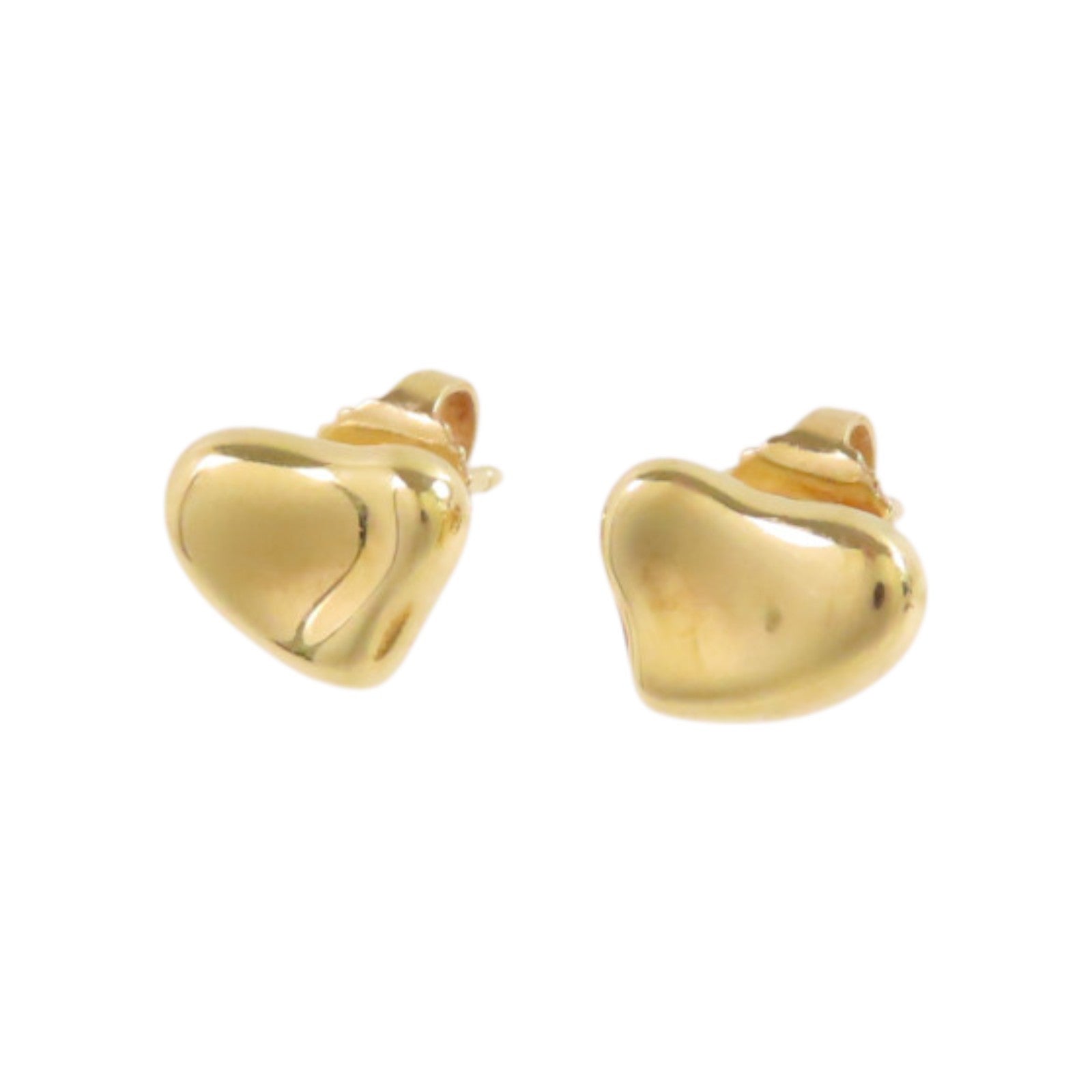TIFFANY＆CO 【激減優惠】18K黃金Bean Earrings金扣耳環