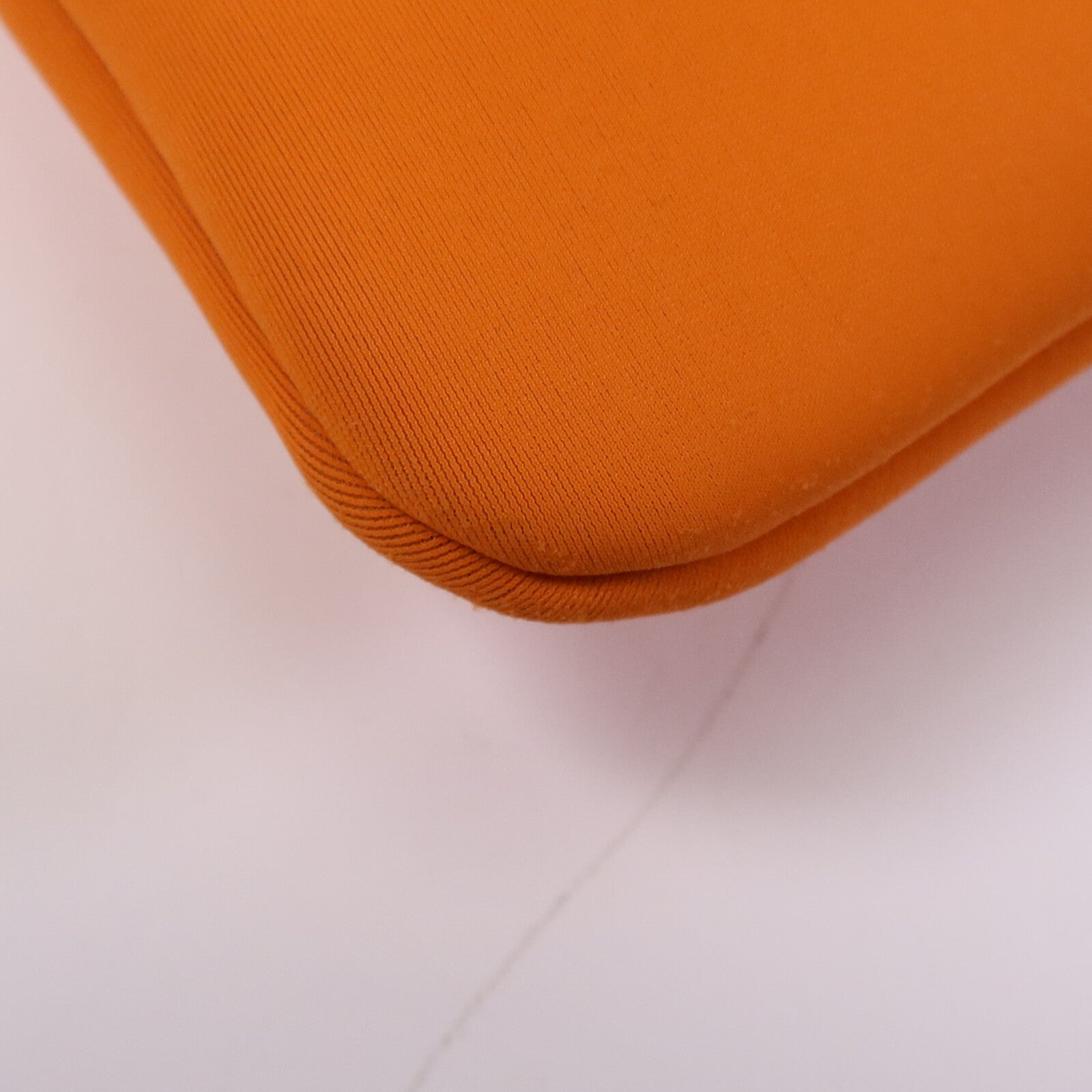 HERMES 尼龍Neobain手拿包Neo Orange