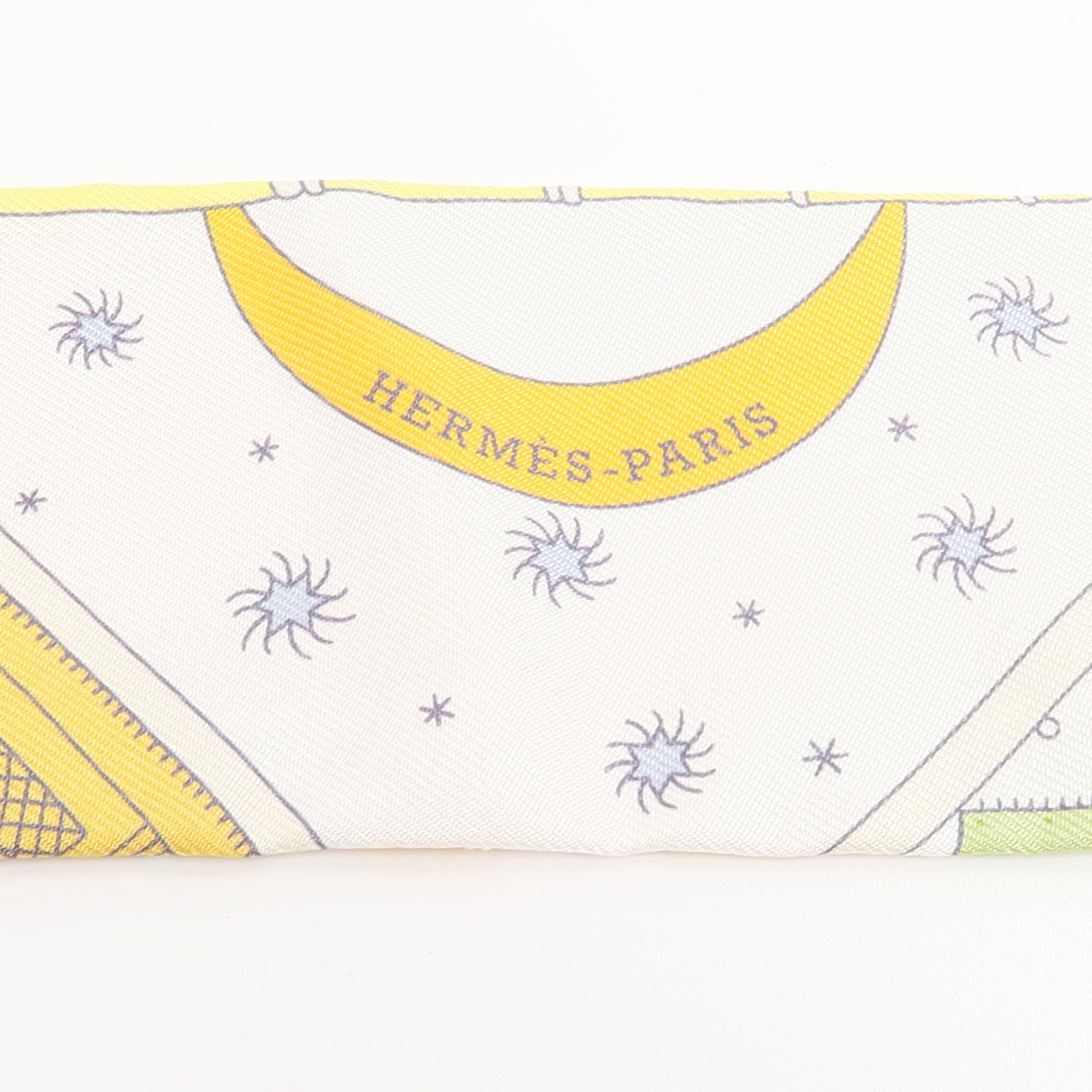 HERMES 絲質Twilly絲巾