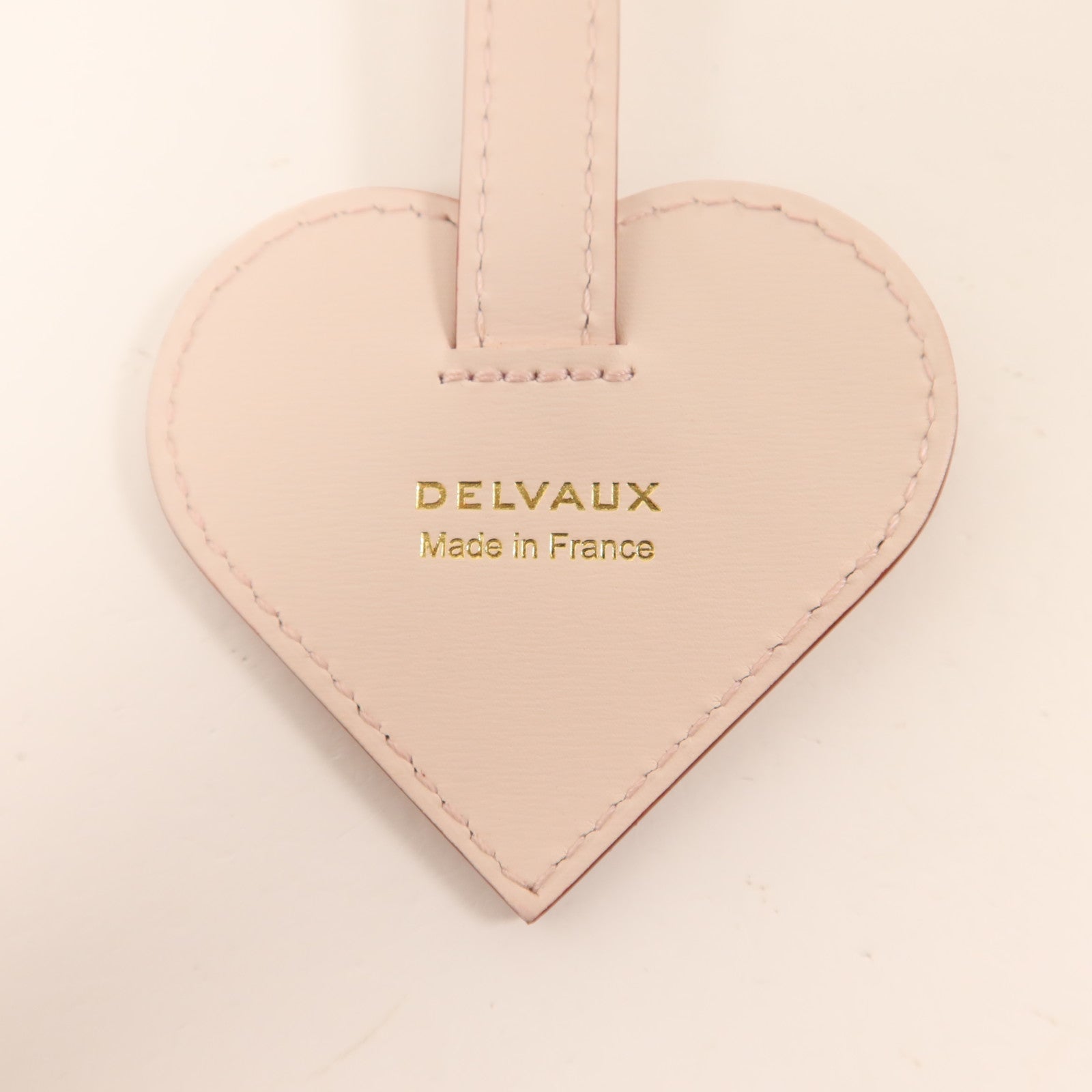 Delvaux Box Calf皮革Charms D Coeur掛飾