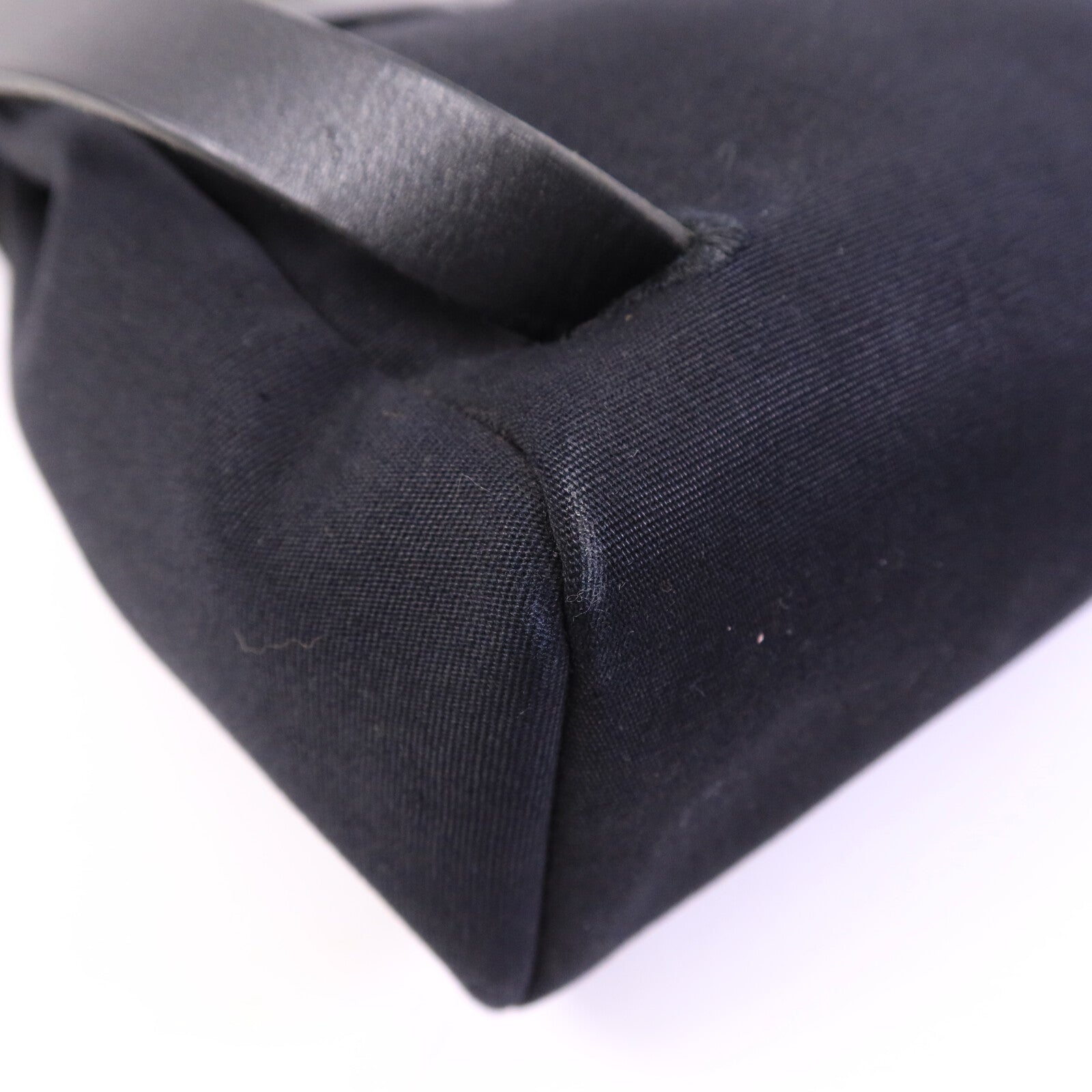 HERMES 帆布/皮革Herbag Backpack背包Navy