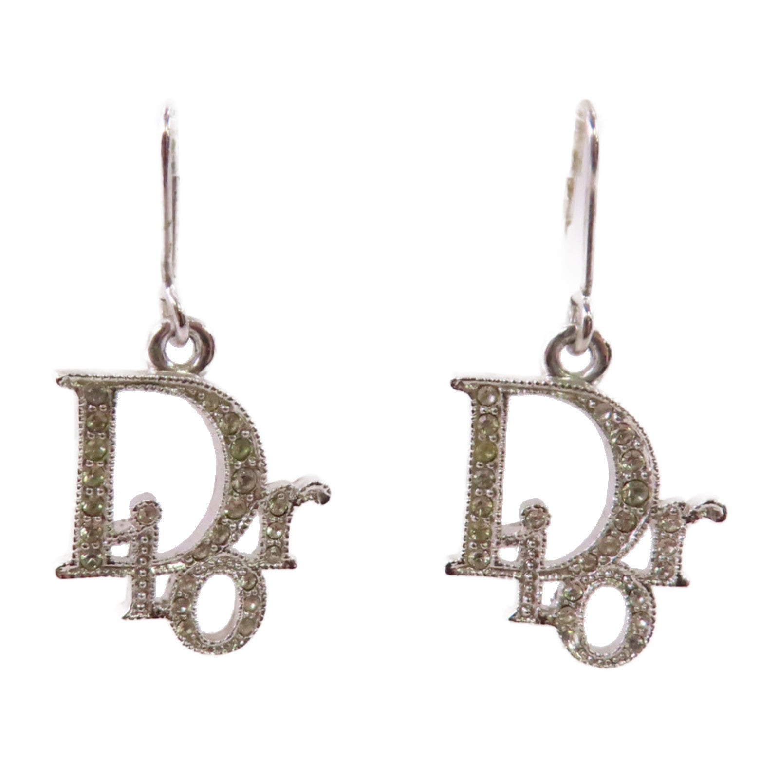 Dior 金屬/水鑽CD Earrings耳環