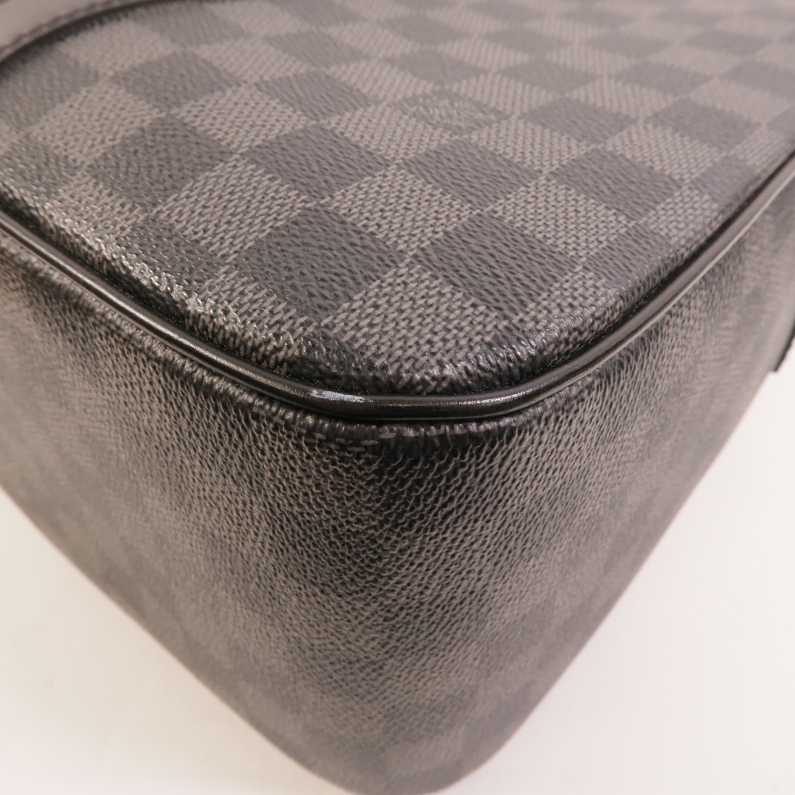 LOUIS VUITTON Damier Graphite Jorn手挽肩背兩用袋