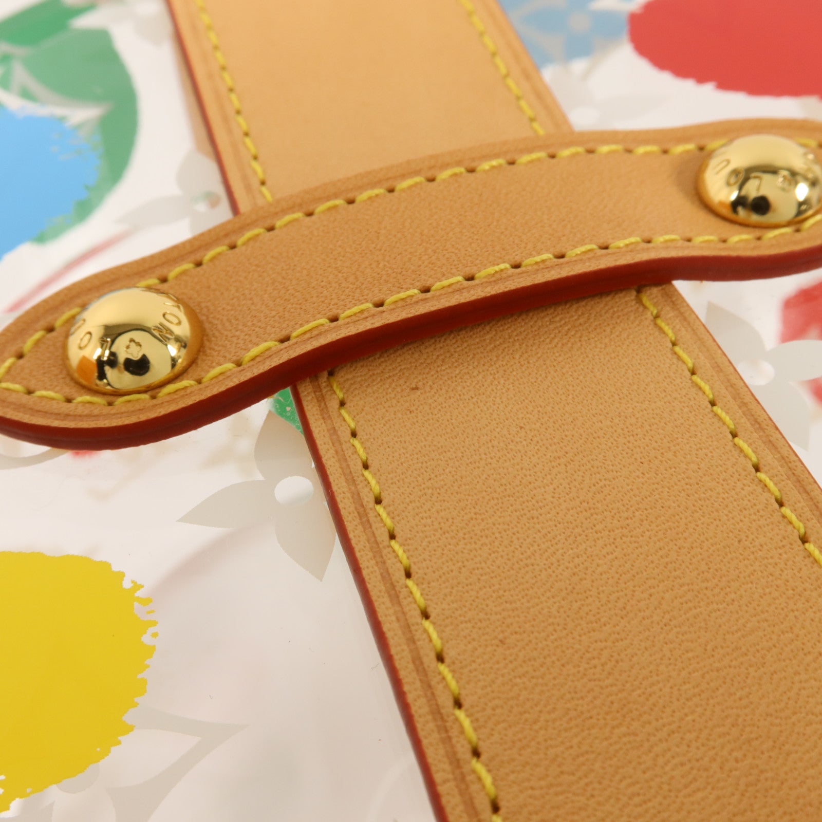 LOUIS VUITTON 有機玻璃/金屬/VVN Yayoi Kusama Painted Dots Scott Box首飾盒