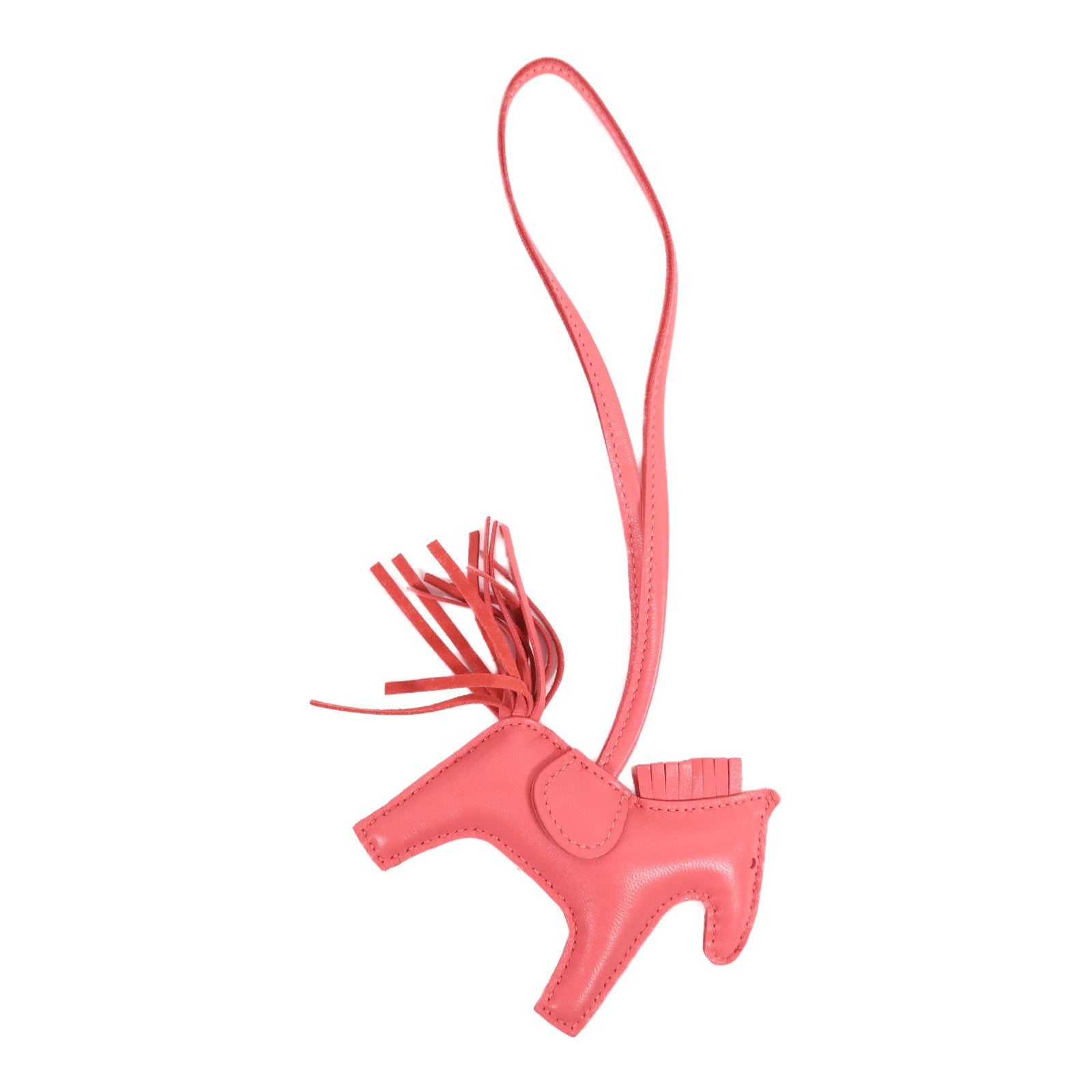 HERMES Milo皮革Rodeo PM掛飾