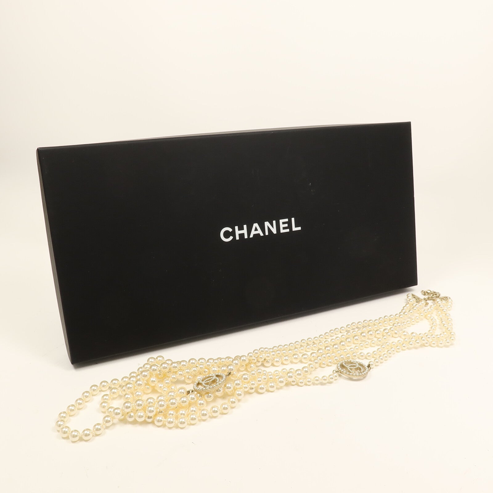 CHANEL 金屬/PVC Necklace項鍊