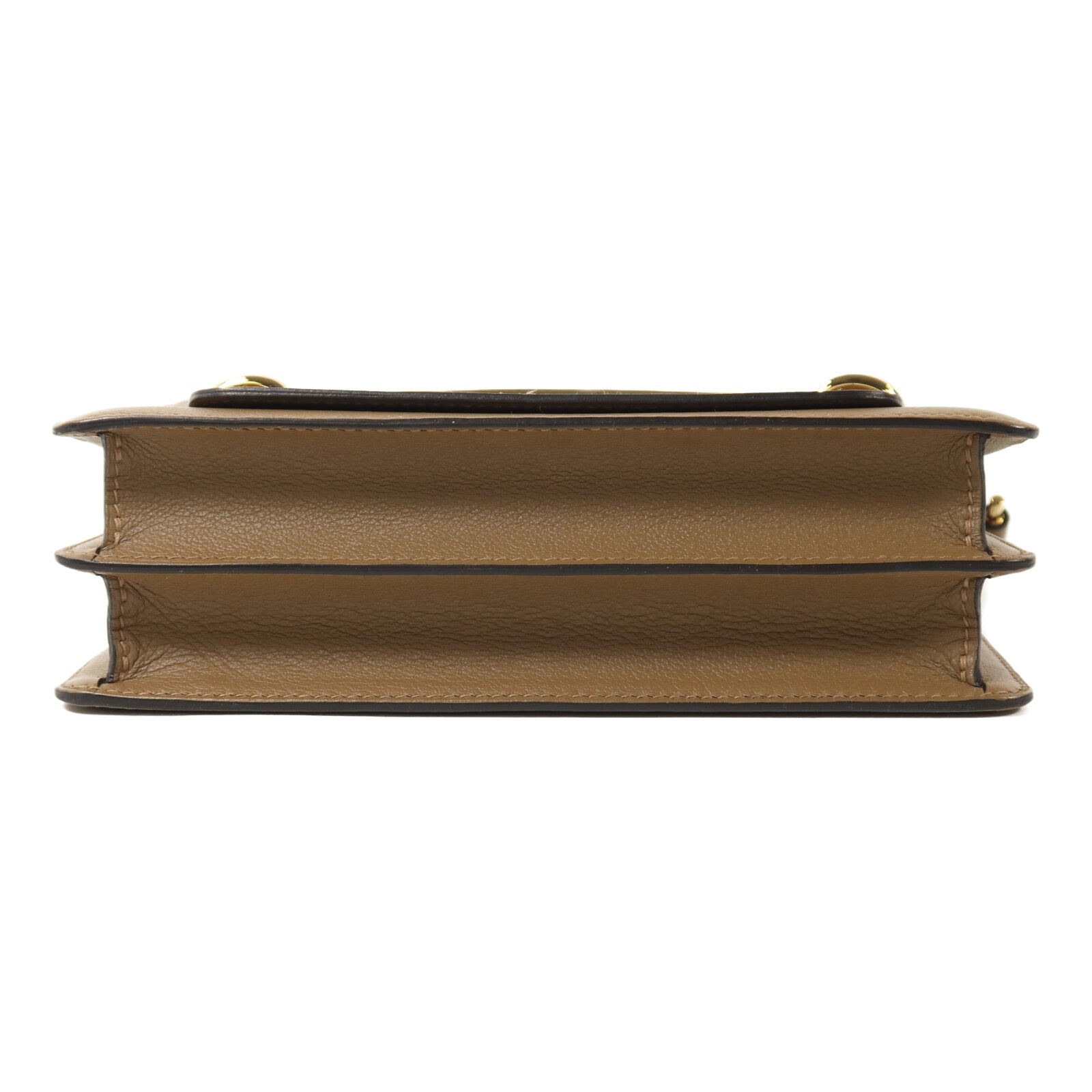 HERMES Evercolor皮革Roulis 23金扣肩背袋Alezan