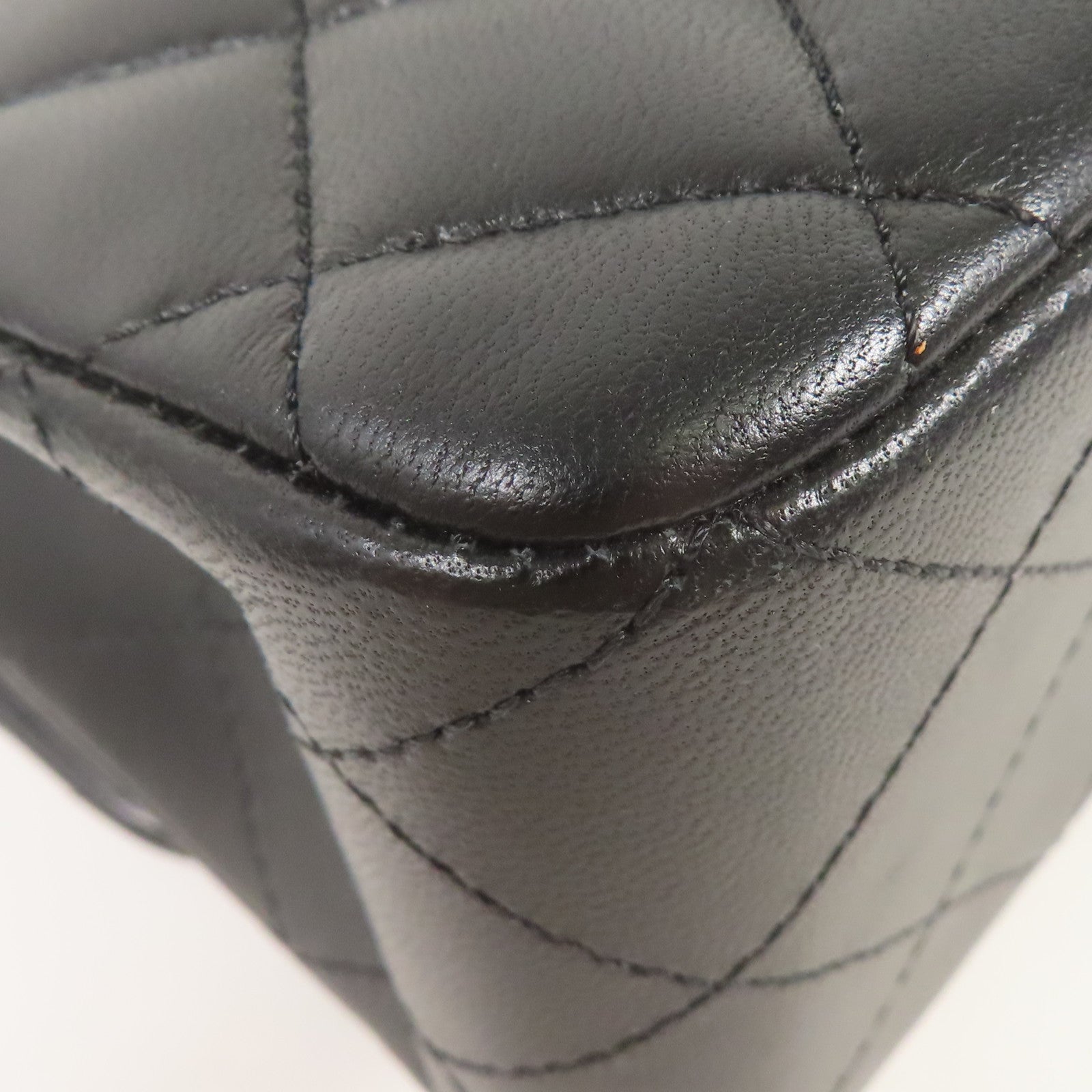 CHANEL 羊皮皮革Classic 23金扣鏈帶肩背袋