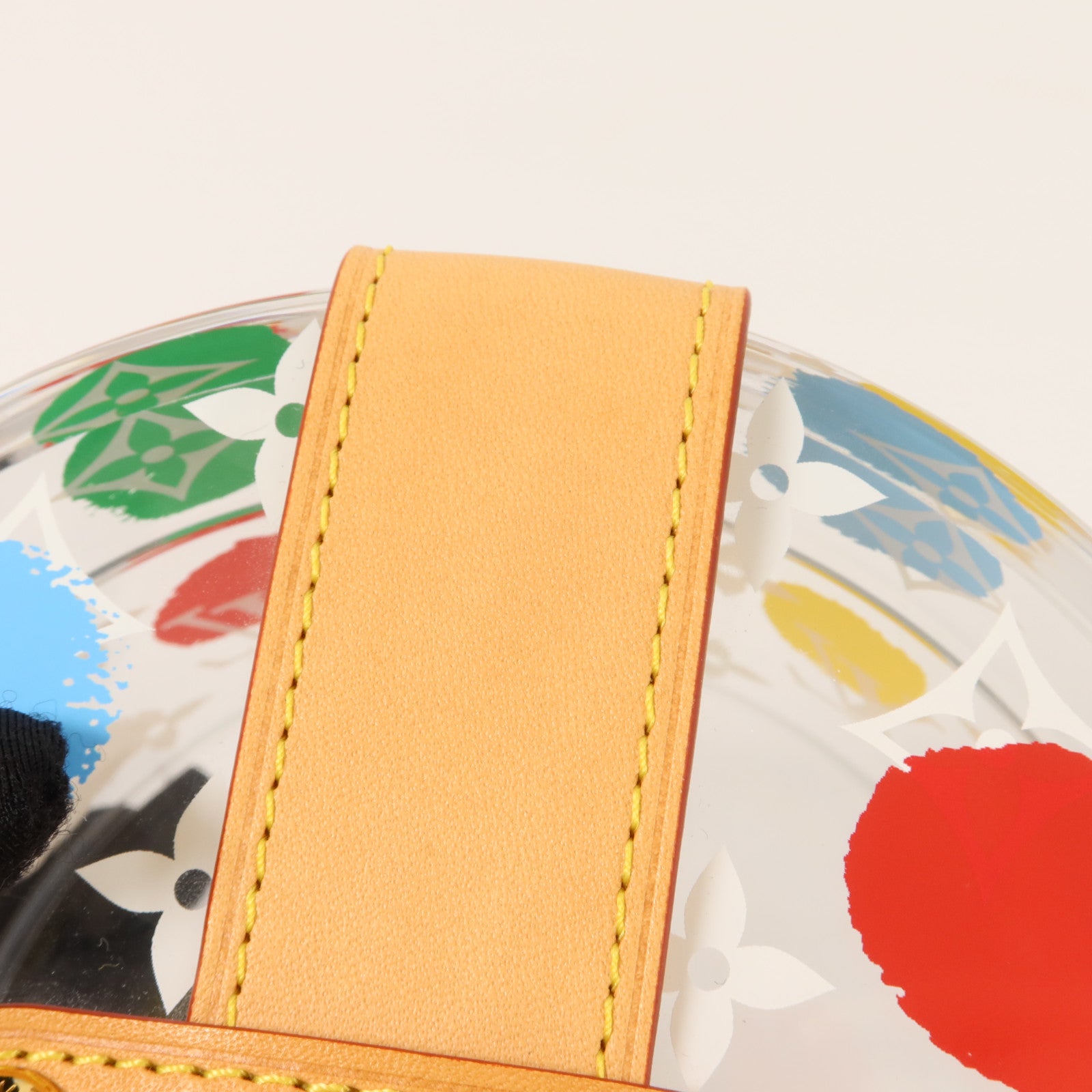 LOUIS VUITTON 有機玻璃/金屬/VVN Yayoi Kusama Painted Dots Scott Box首飾盒
