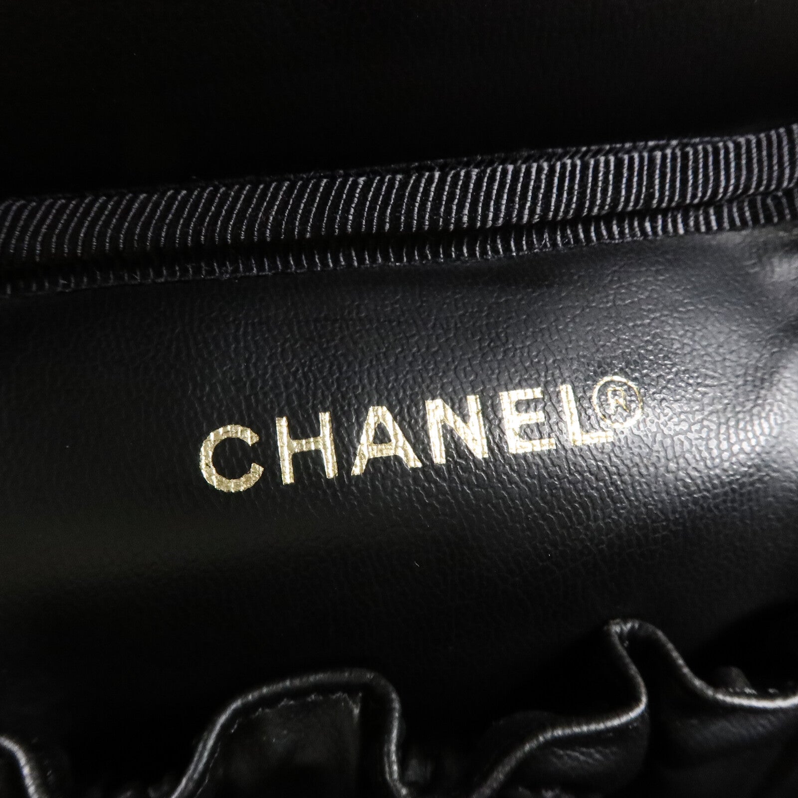 CHANEL 牛皮皮革Vintage Vanity Case手挽袋