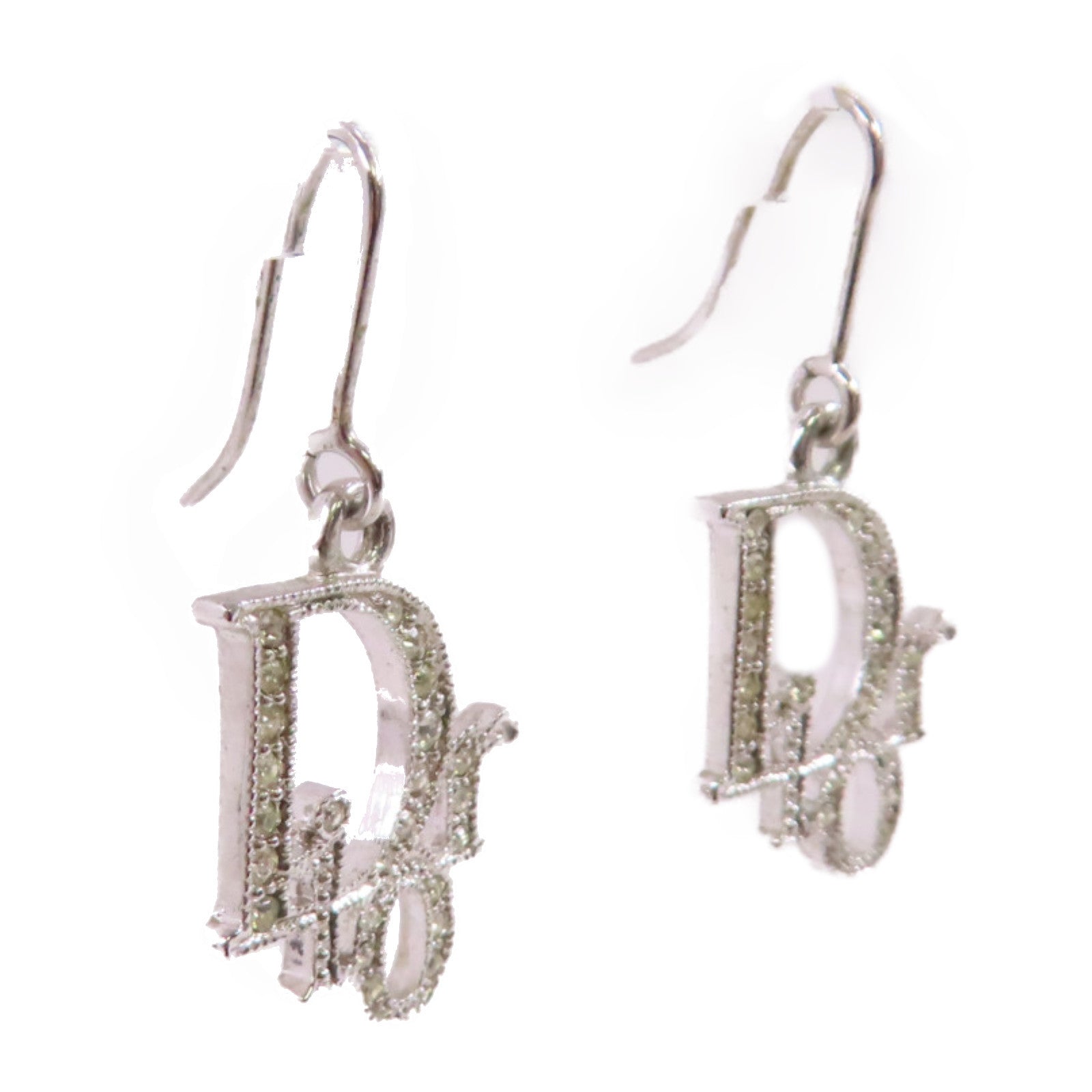 Dior 金屬/水鑽CD Earrings耳環