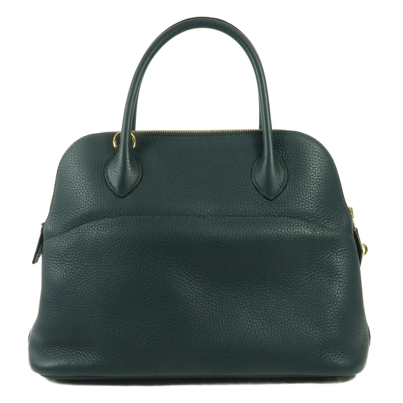 HERMES Clemence皮革金扣Bolide 31手挽肩背兩用袋Colvert