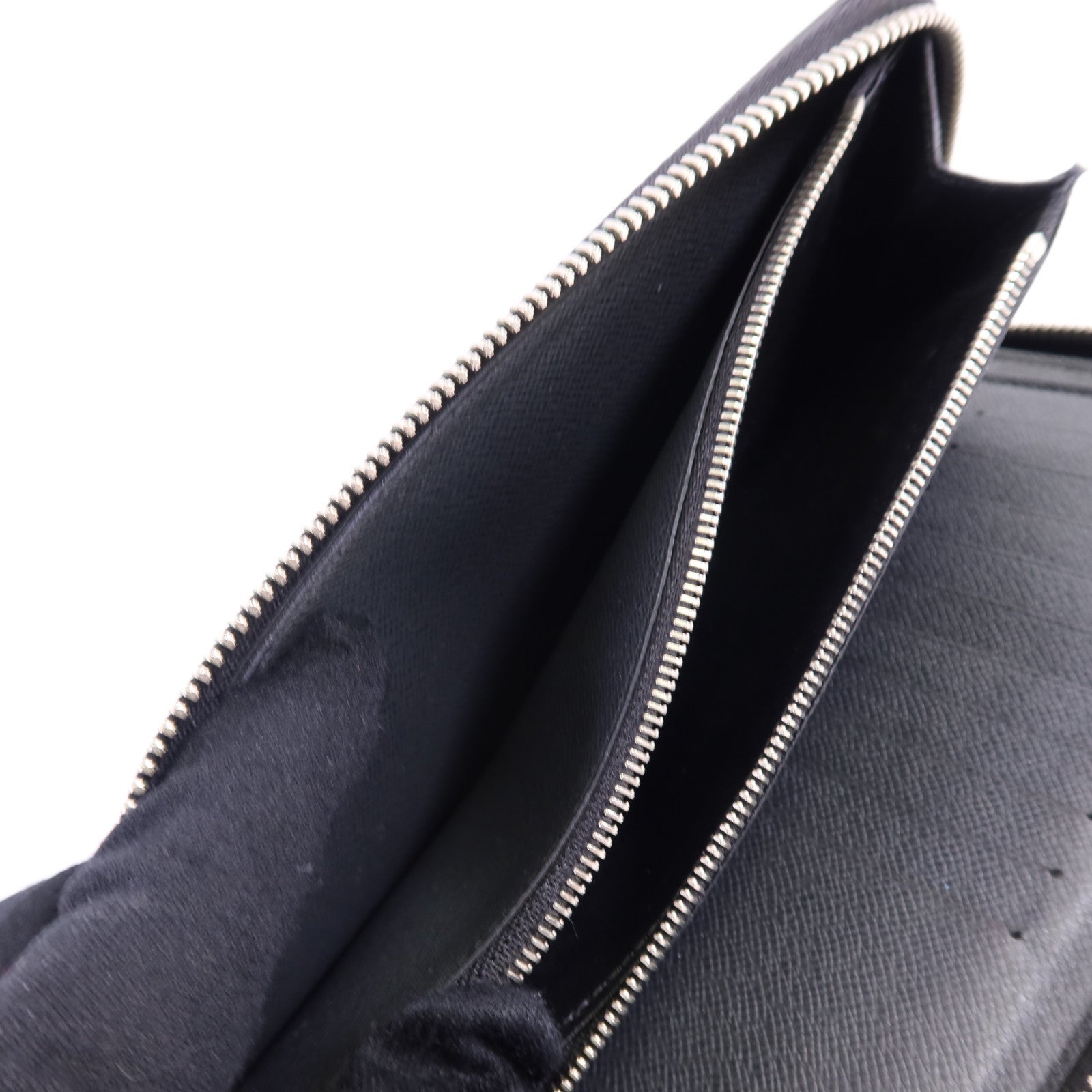 LOUIS VUITTON 【激減優惠】Taiga Zippy Wallet Vertical銀扣長錢包