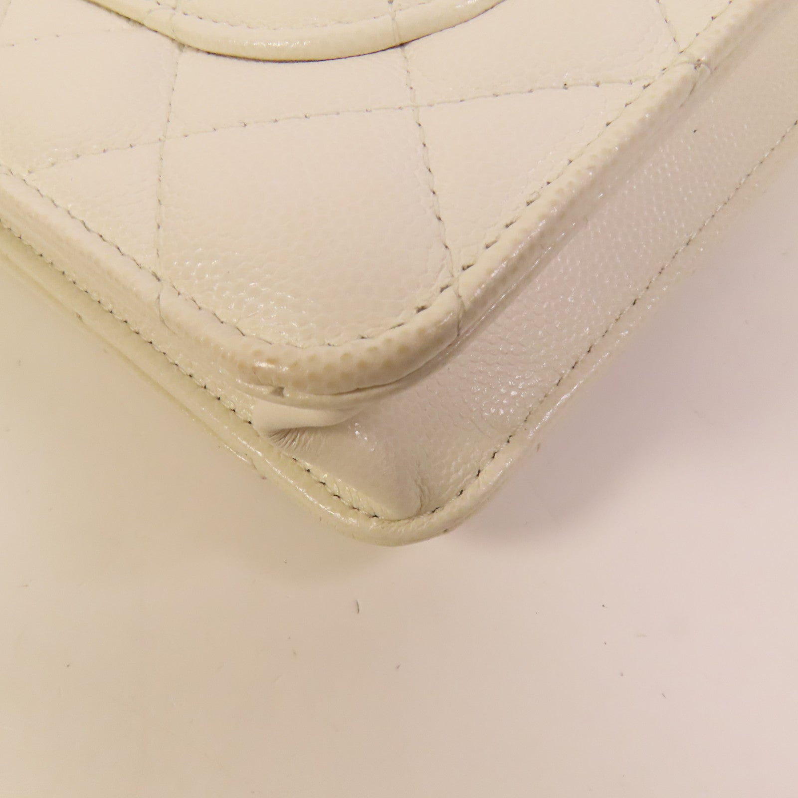 CHANEL 牛皮皮革WOC Wallet On Chain鏈帶肩背袋