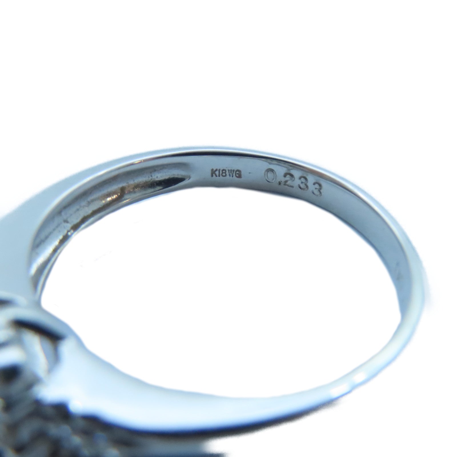 JEWELRY 【激減優惠】18K白金Diamond Ring 0.233ct/0.50ct鑽石戒指US#8