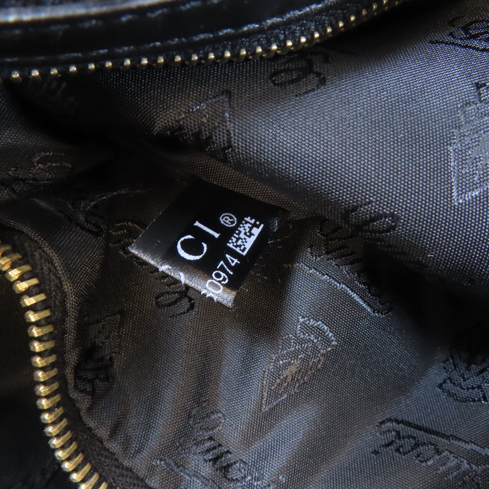 GUCCI 牛皮皮革Indy Babouska金扣手挽肩背兩用袋黑色