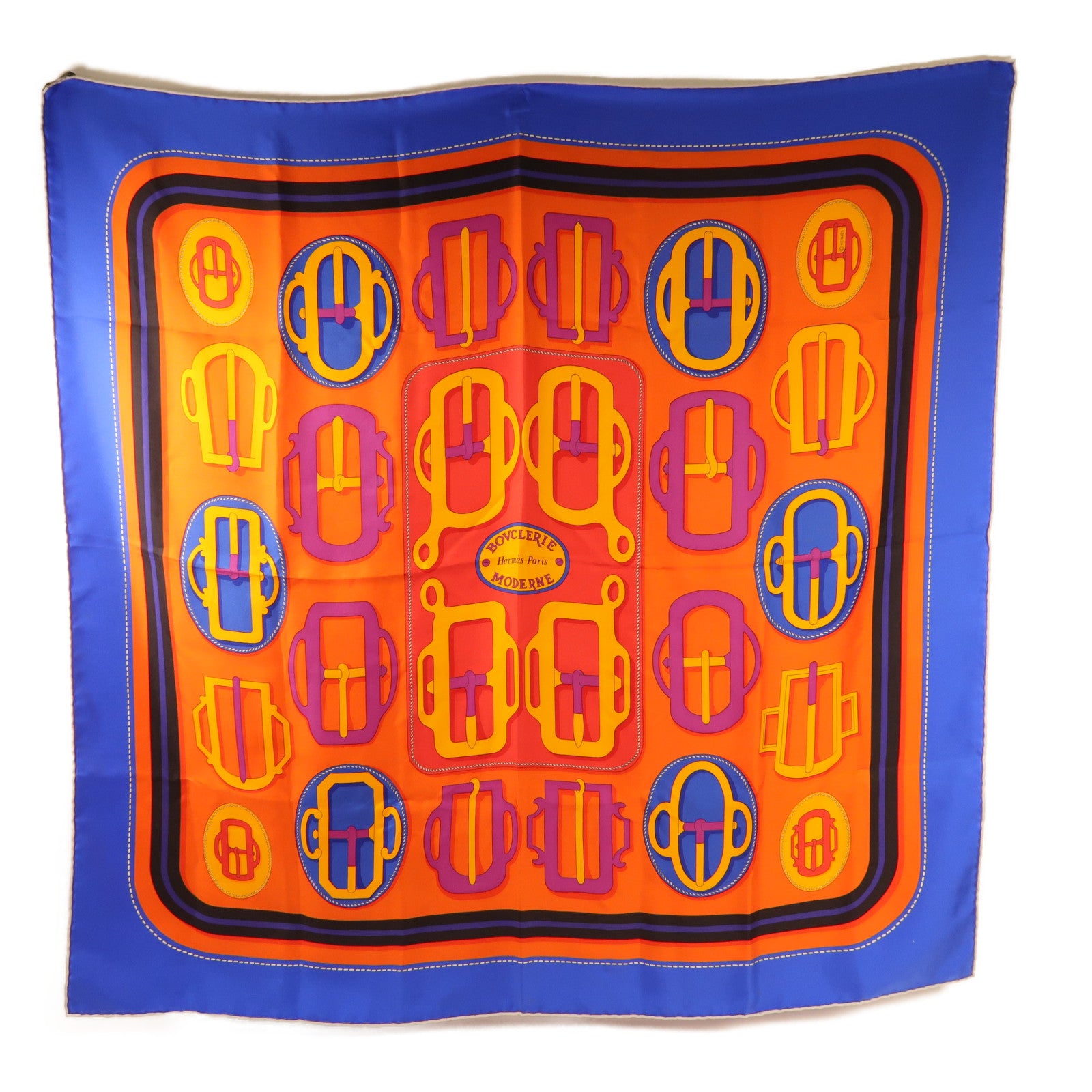 HERMES 絲質Scarf 90X90絲巾