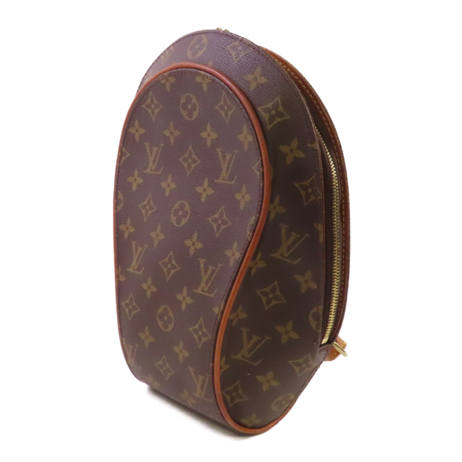 LOUIS VUITTON Monogram Zaino Ellisse Backpack金扣背包啡色