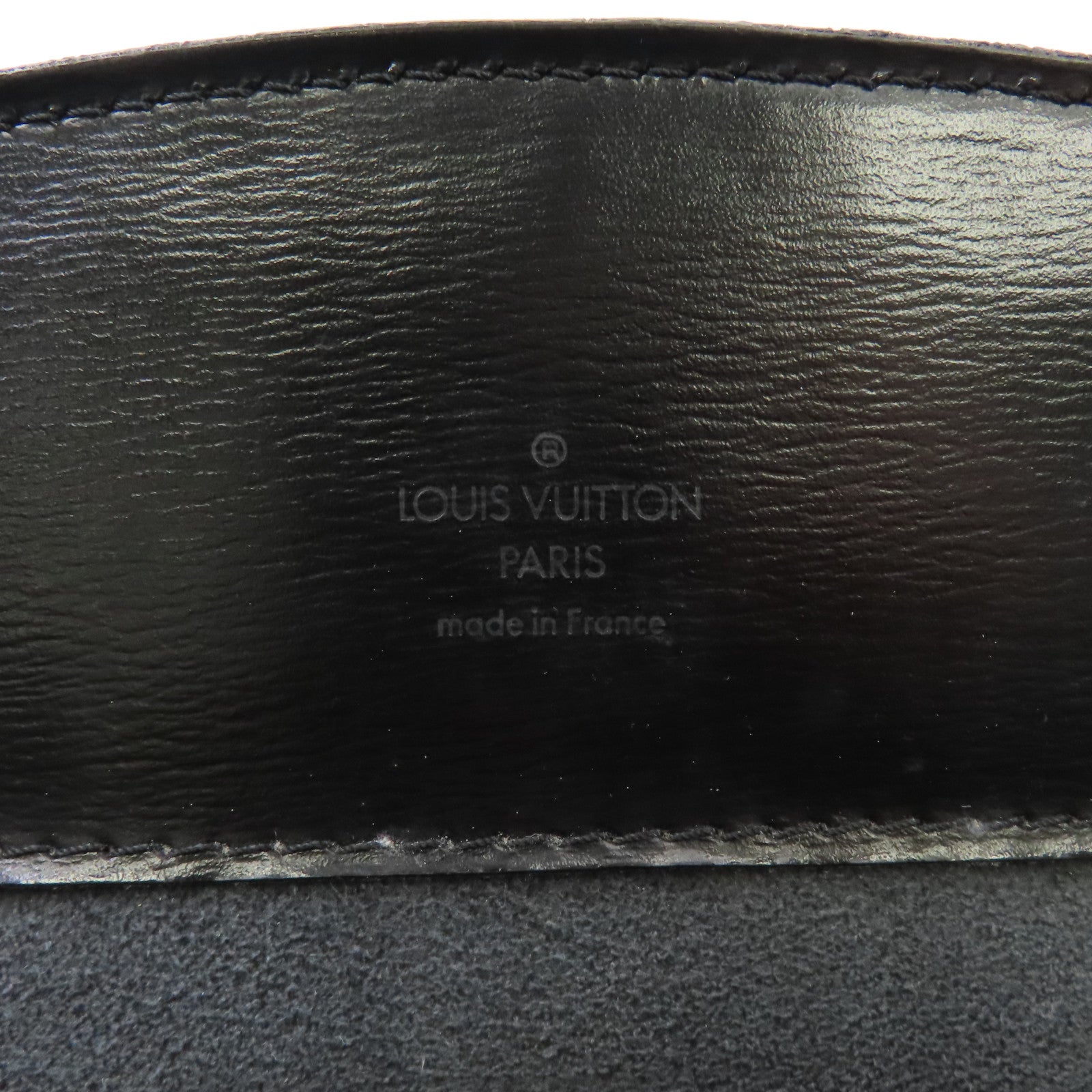 LOUIS VUITTON Epi Cluny Shoulder Bag金扣肩背袋黑色