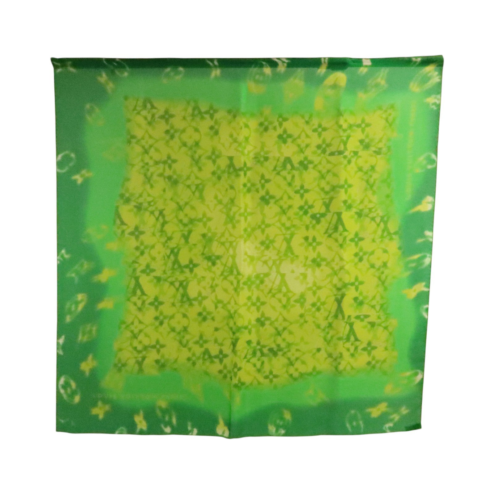 LOUIS VUITTON 絲質Scarf 85x85cm絲巾