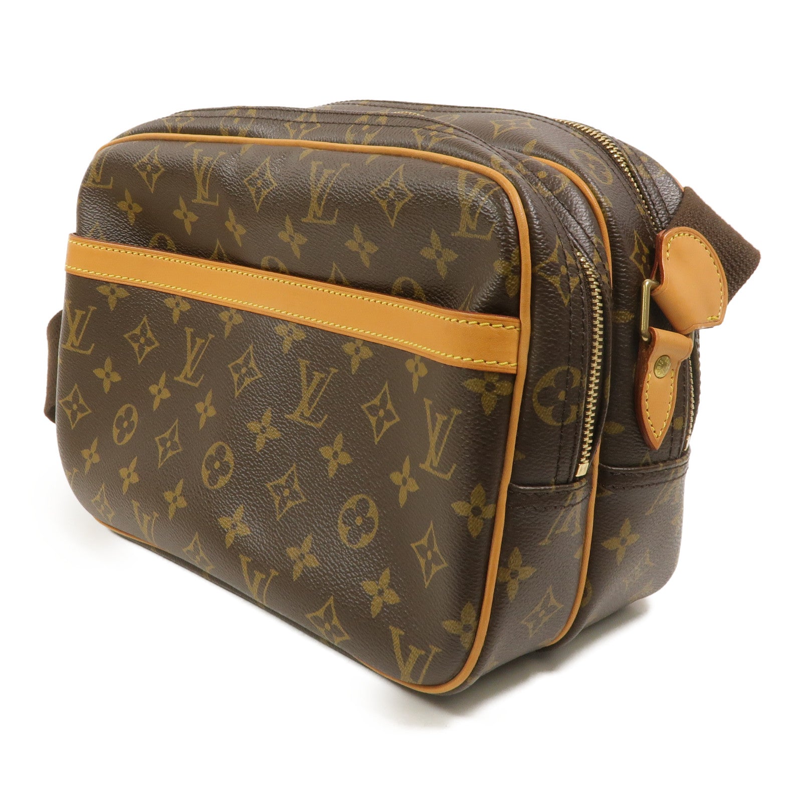 LOUIS VUITTON Monogram Reporter PM肩背袋
