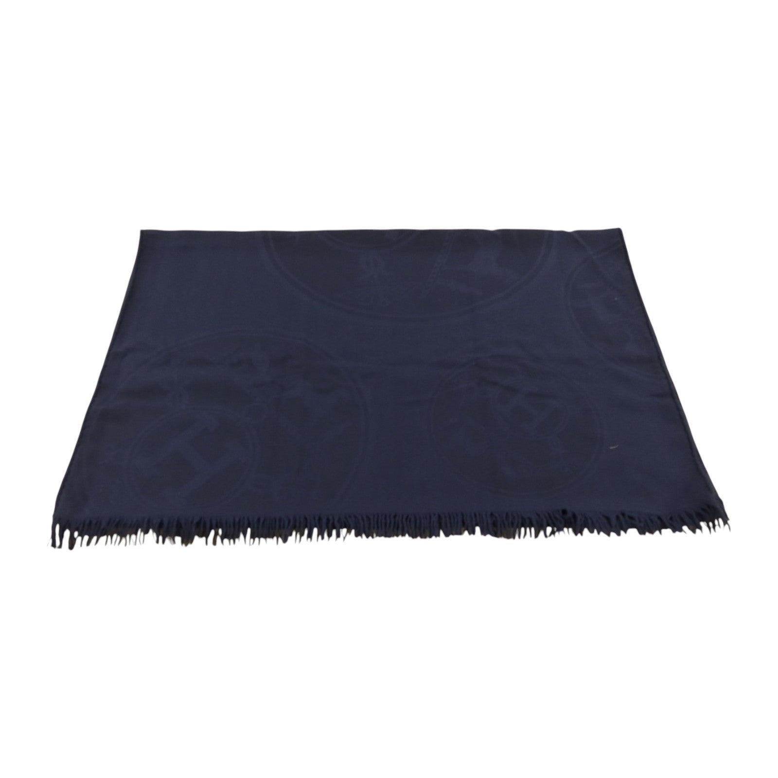 HERMES 羊絨/絲質New Libris Stole 75x210絲巾