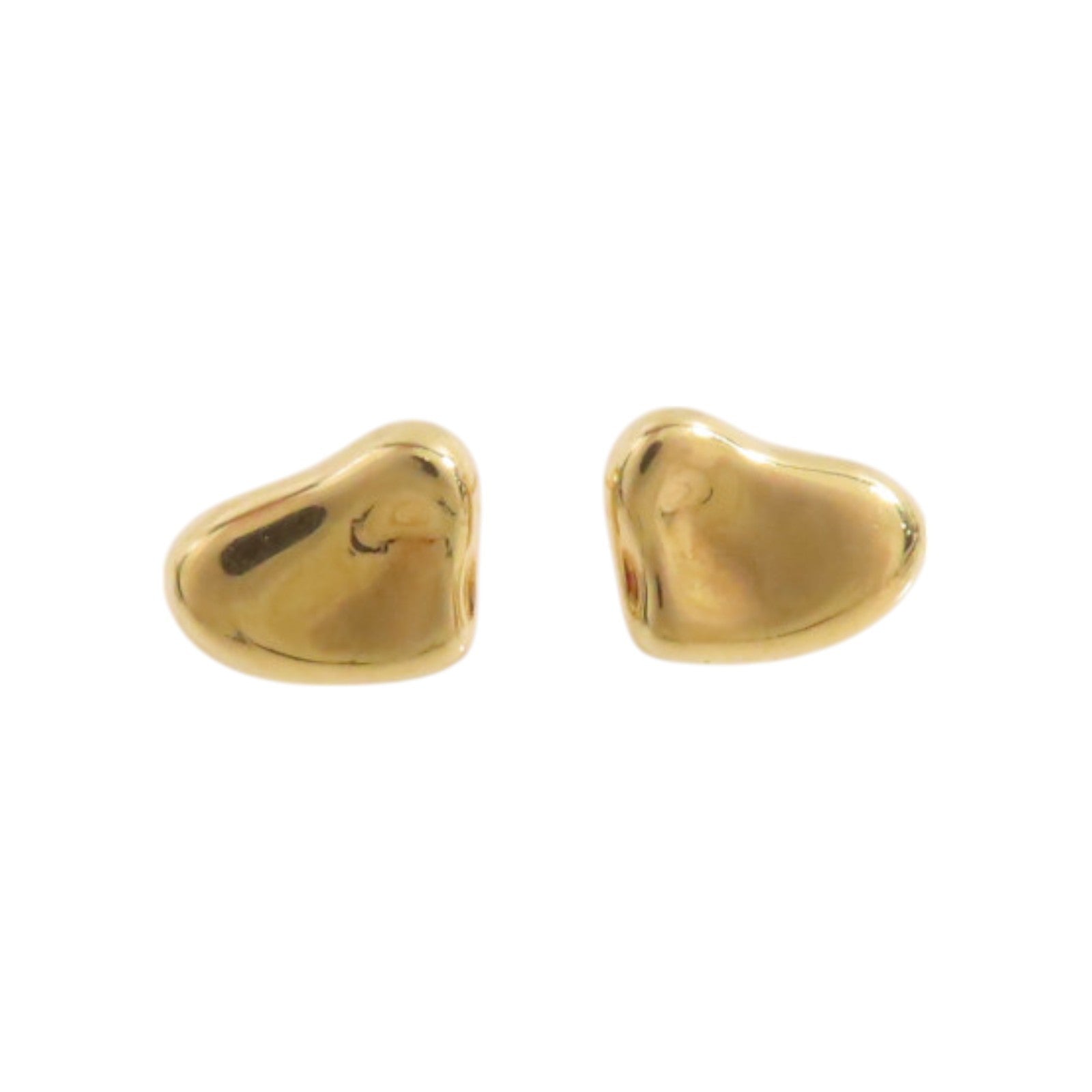 TIFFANY＆CO 【激減優惠】18K黃金Bean Earrings金扣耳環