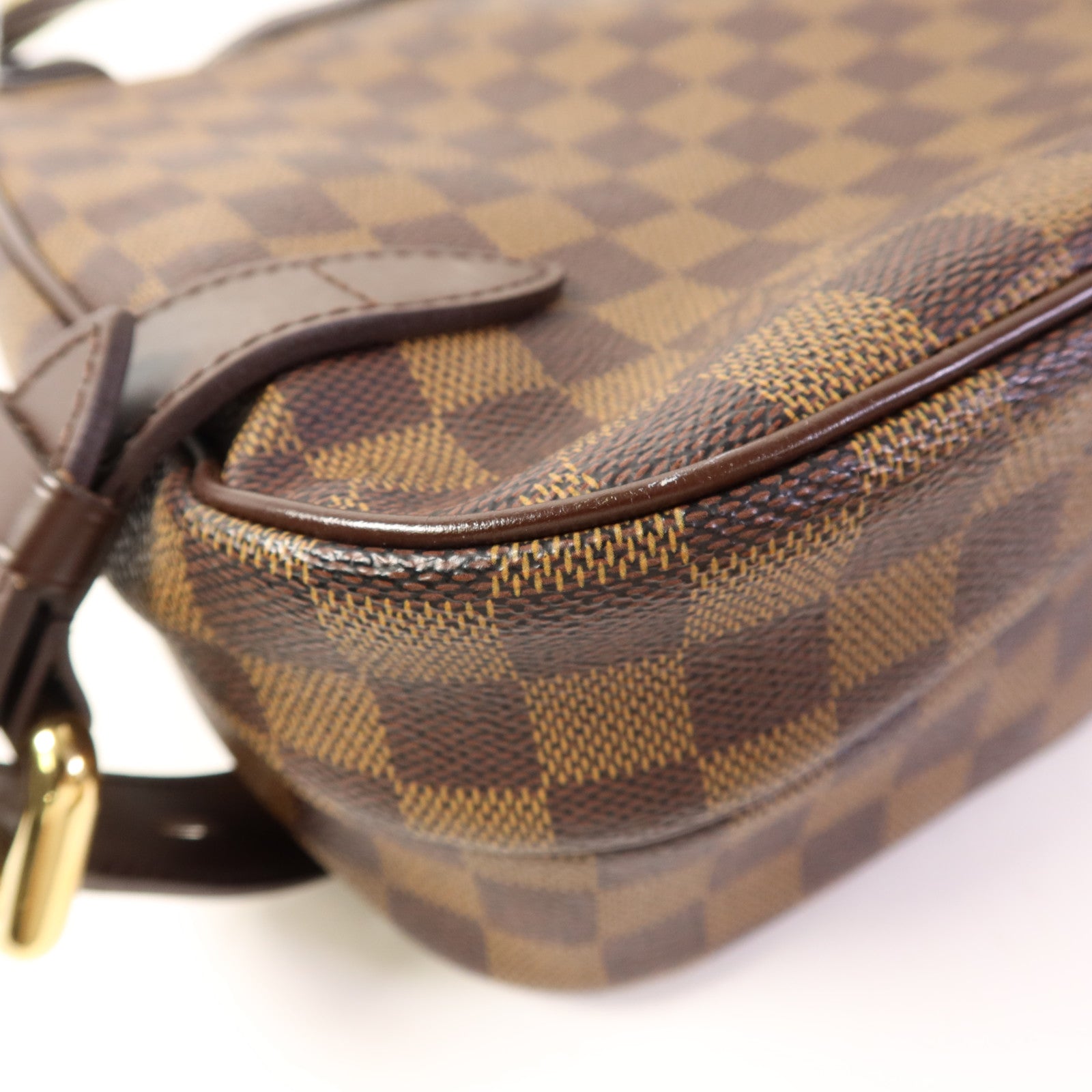 LOUIS VUITTON Damier Highbury金扣肩背袋