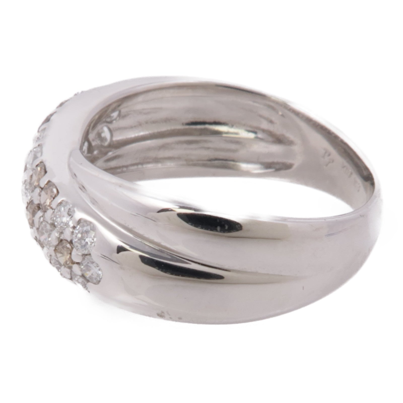 JEWELRY 【激減優惠】18K白金Diamond Ring鑽石戒指US#5