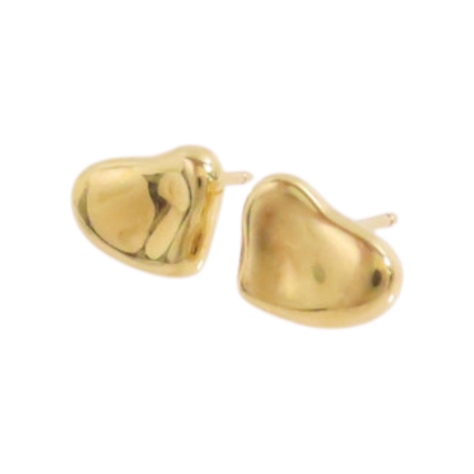 TIFFANY＆CO 【激減優惠】18K黃金Bean Earrings金扣耳環