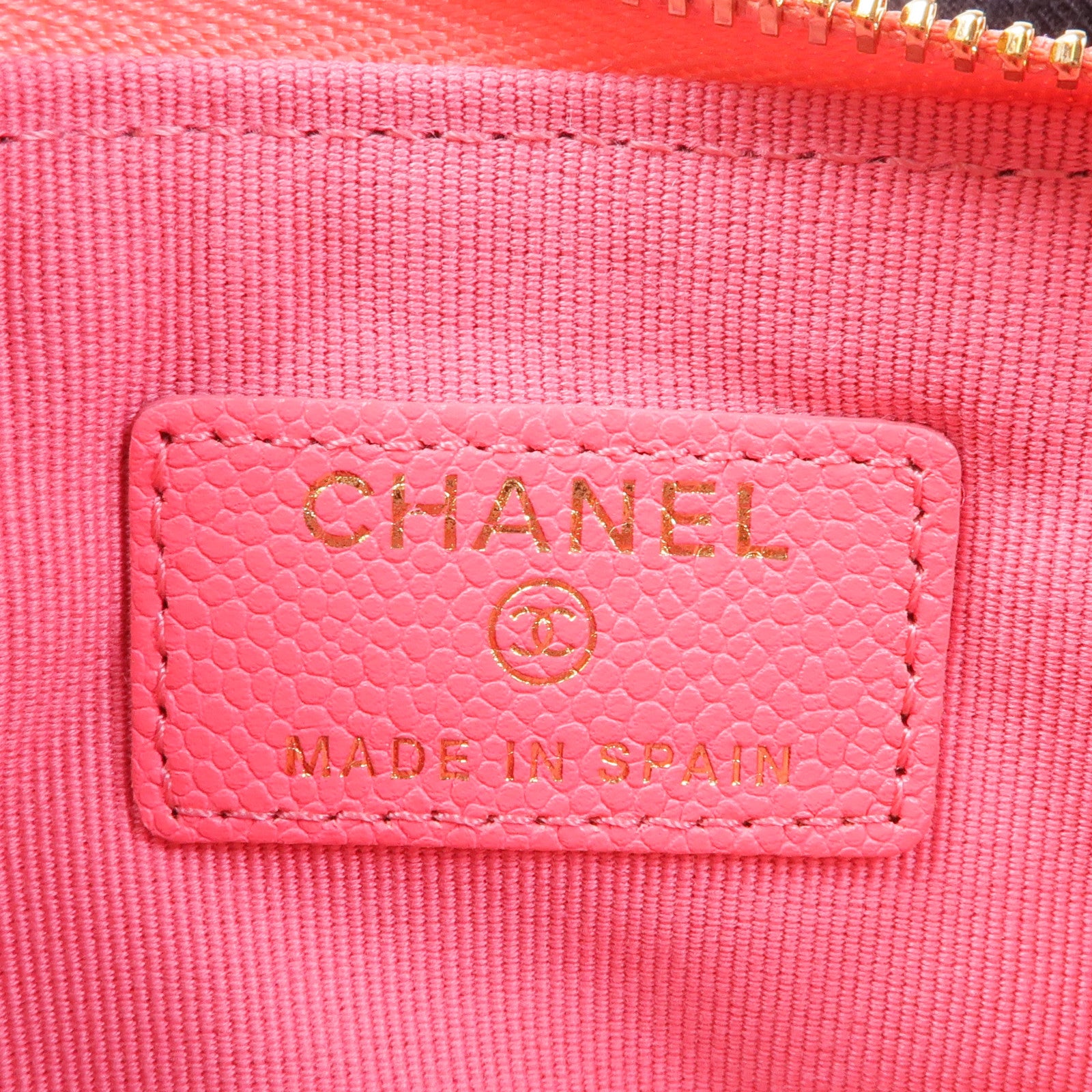 CHANEL 牛皮皮革Clutch Bag金扣手拿包
