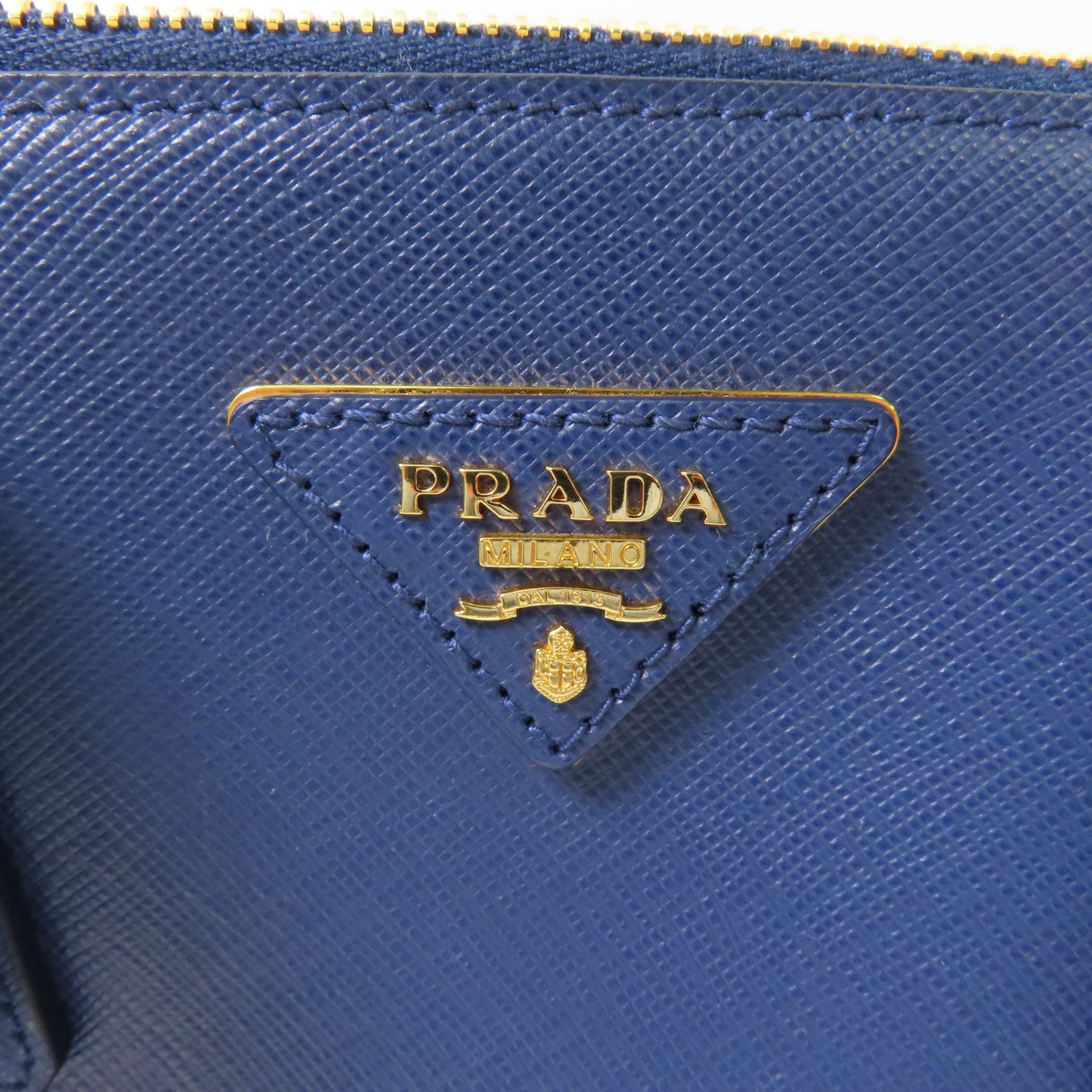 PRADA Saffiano皮革Killer Bag金扣手挽肩背兩用袋