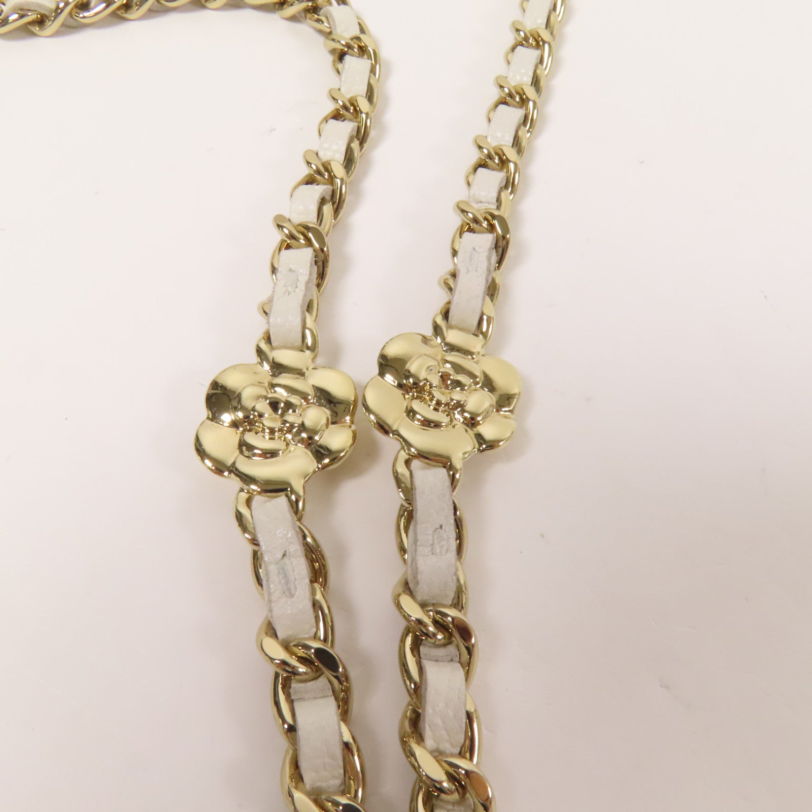 CHANEL 牛皮皮革WOC Wallet On Chain金扣鏈帶肩背袋