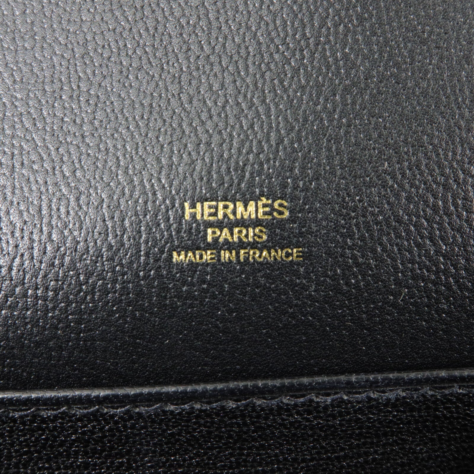 HERMES Allegretto皮革Roulis 23肩背袋Noir