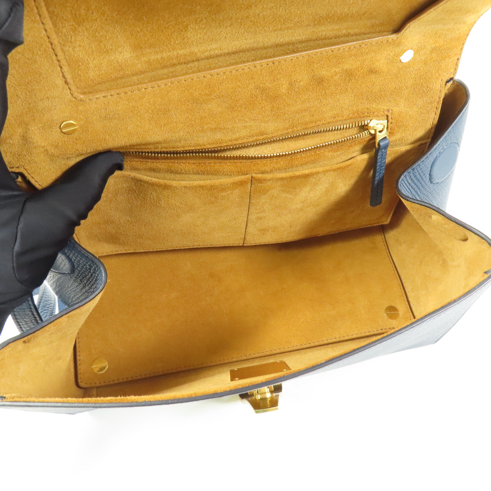 BOTTEGA VENETA 牛皮皮革Shoulder Bag金扣肩背袋