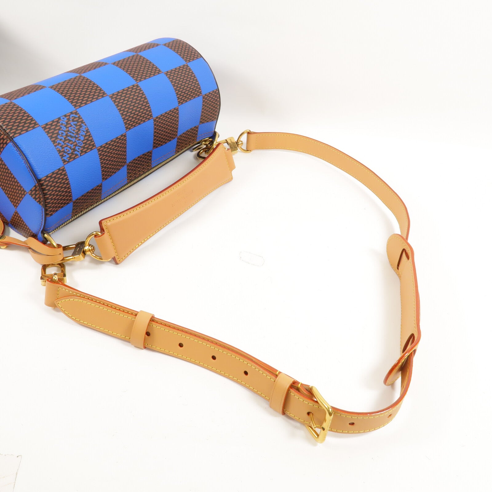 LOUIS VUITTON Damier Pop Soft Polochon PM手挽肩背兩用袋