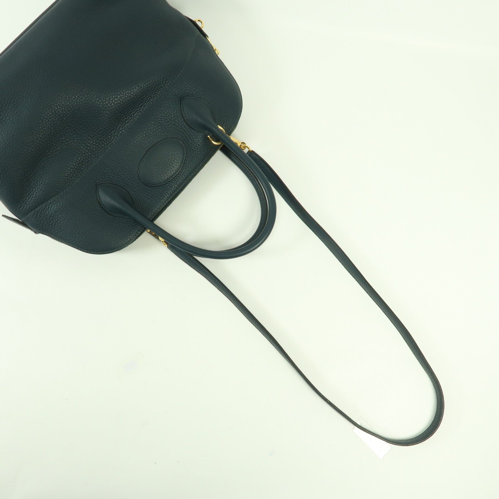 HERMES Clemence皮革金扣Bolide 31手挽肩背兩用袋Colvert