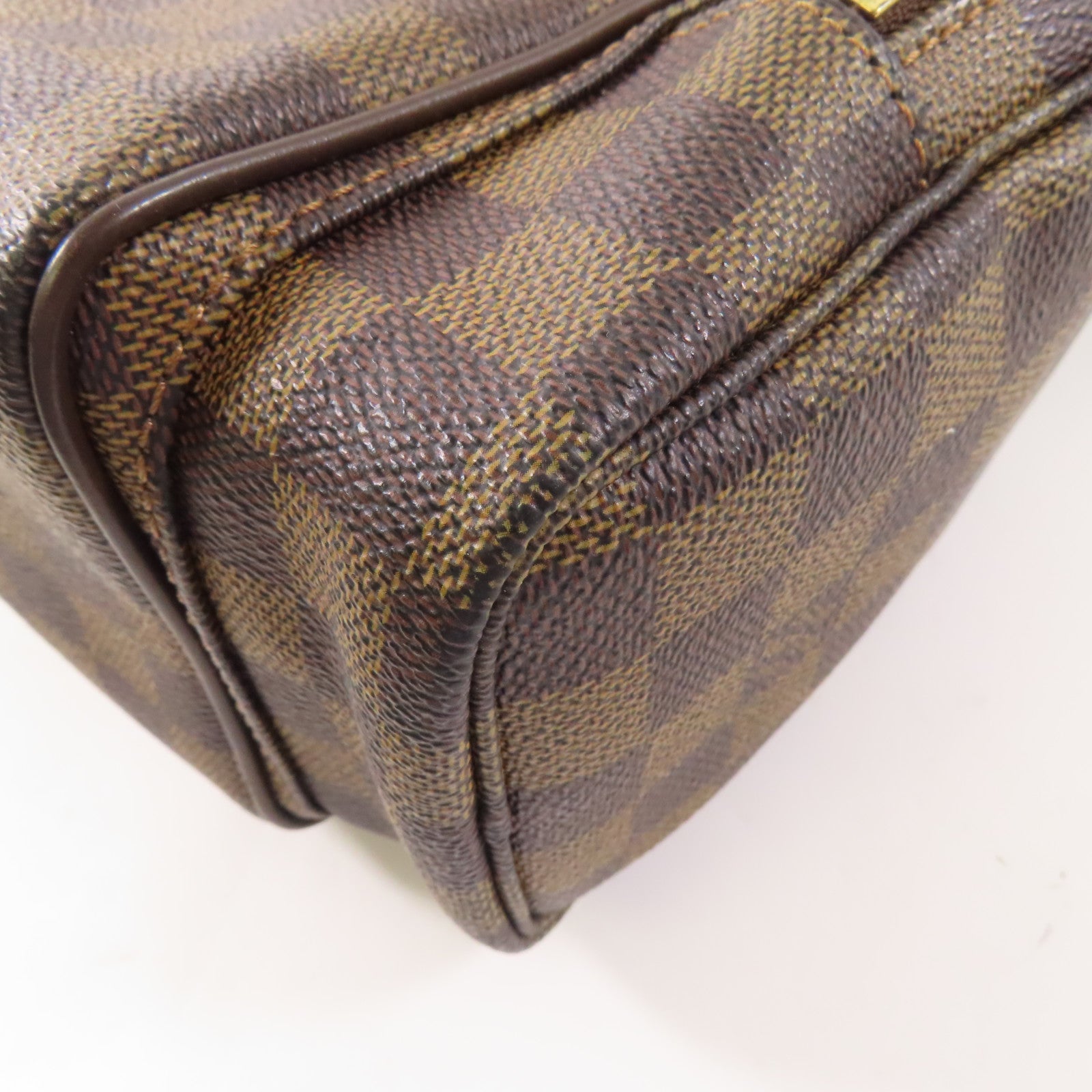 LOUIS VUITTON Damier Reporter Melville金扣肩背袋