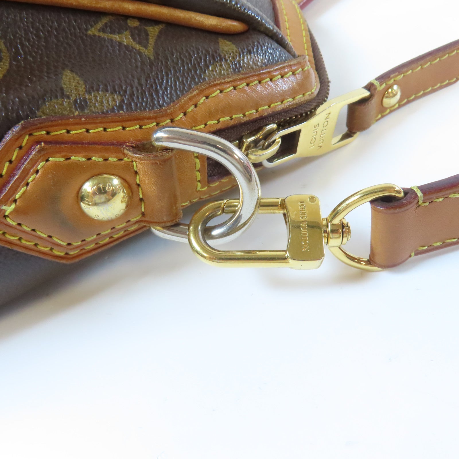 LOUIS VUITTON 【激減優惠】Monogram Retiro PM金扣手挽肩背兩用袋啡色